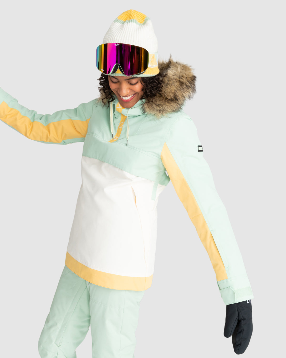 Womens Shelter Snow Jacket – Cameo Green – Roxy Australia