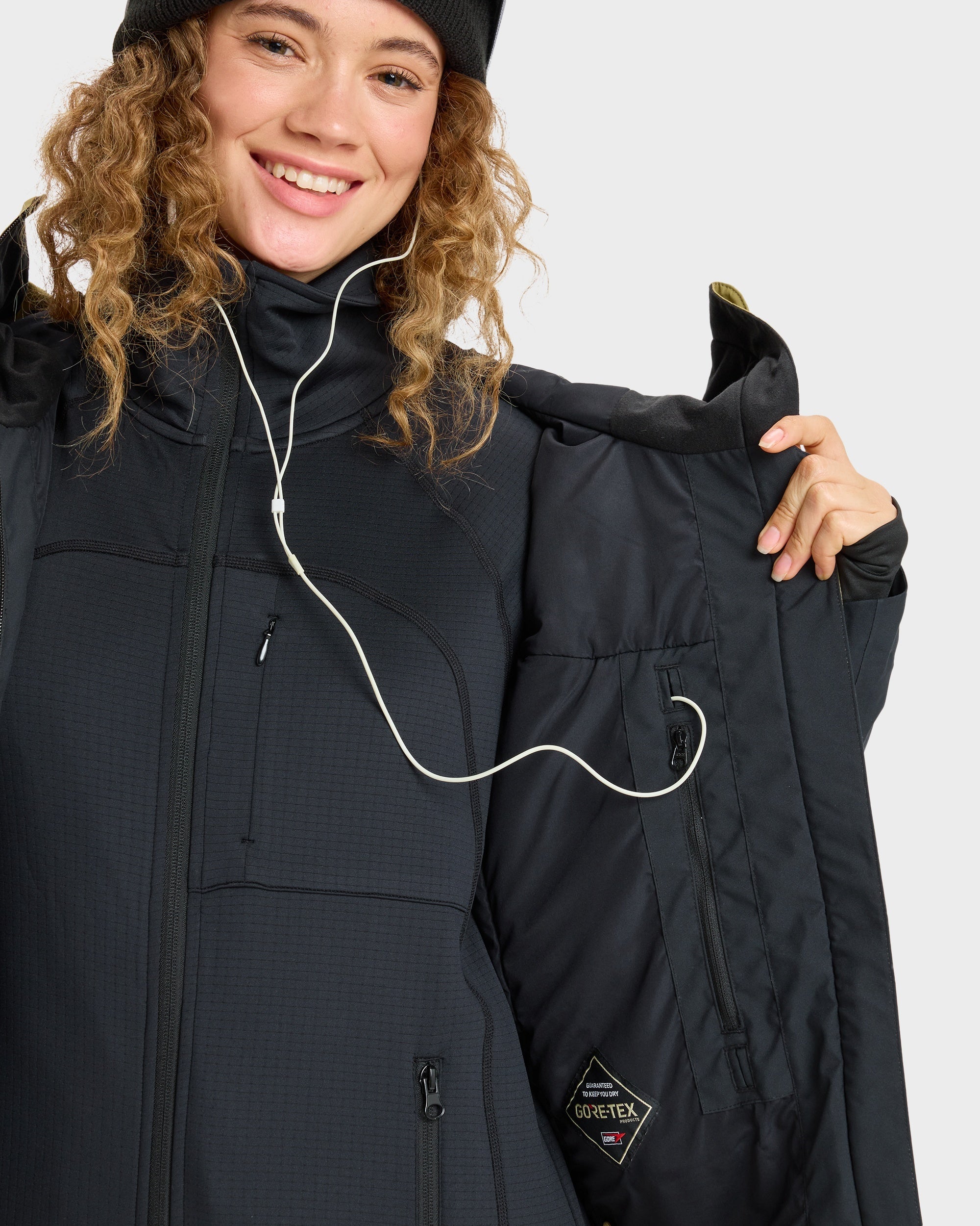 Womens Gore-Tex Stretch Purelines Snow Jacket