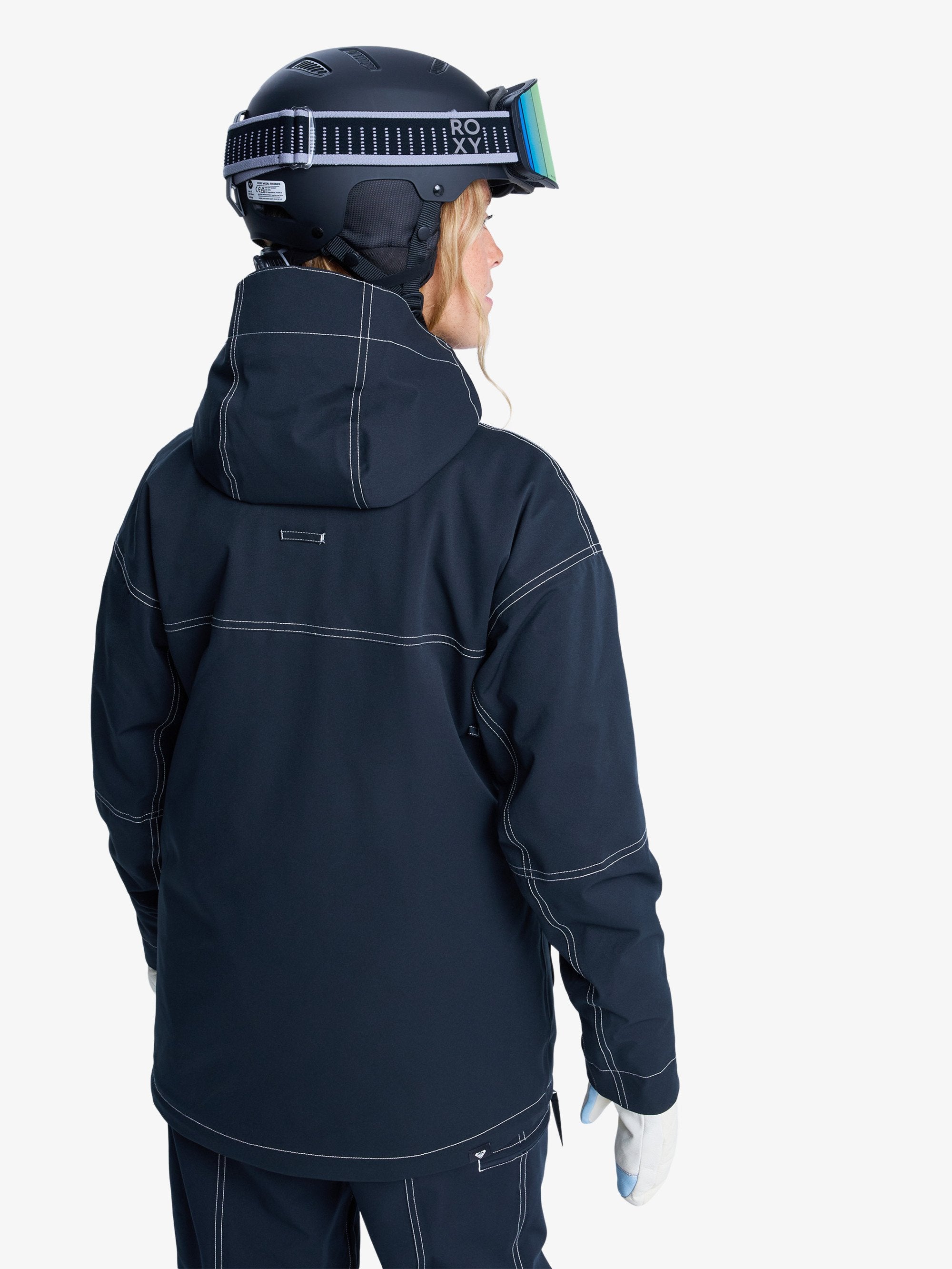 Womens Chloe Kim Snow Jacket – True Black – Roxy Australia