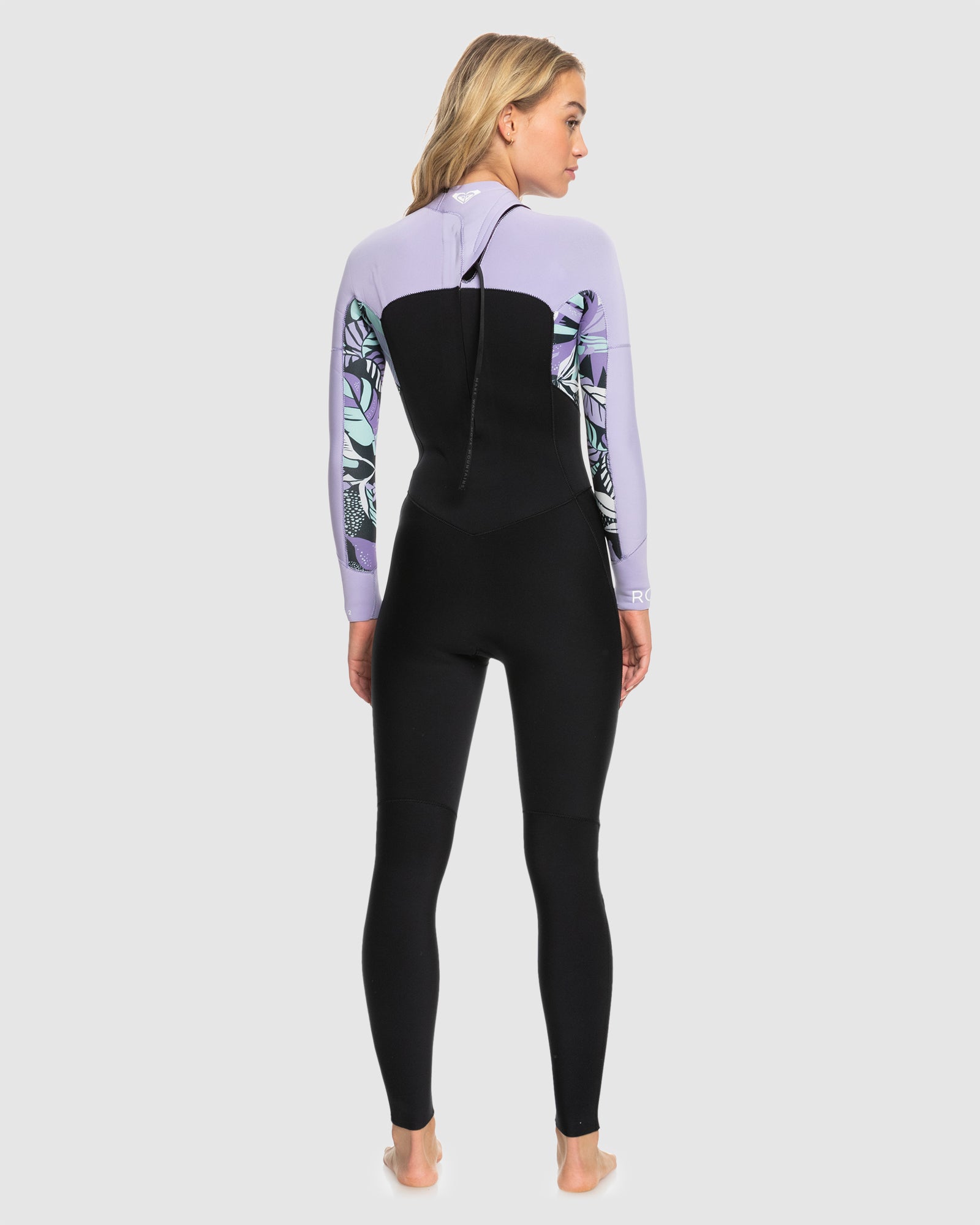 Womens 3/2mm Swell Series Back Zip Gbs Wetsuit – Roxy