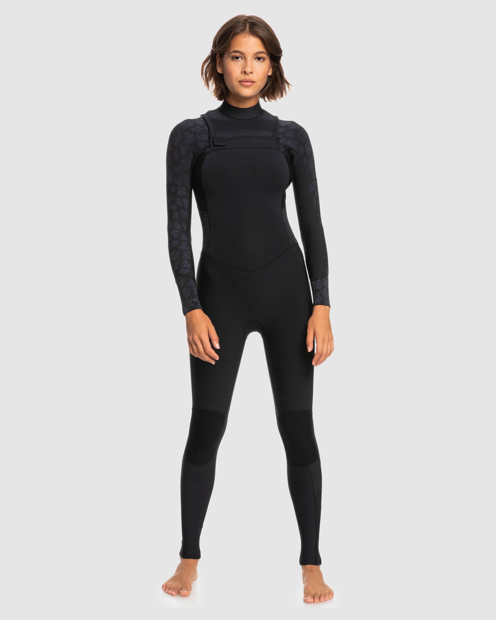 Roxy 3/2 ジャーフル　レディース Womens 3/2mm Swell Series Chest Zip Gbs Wetsuit – Roxy