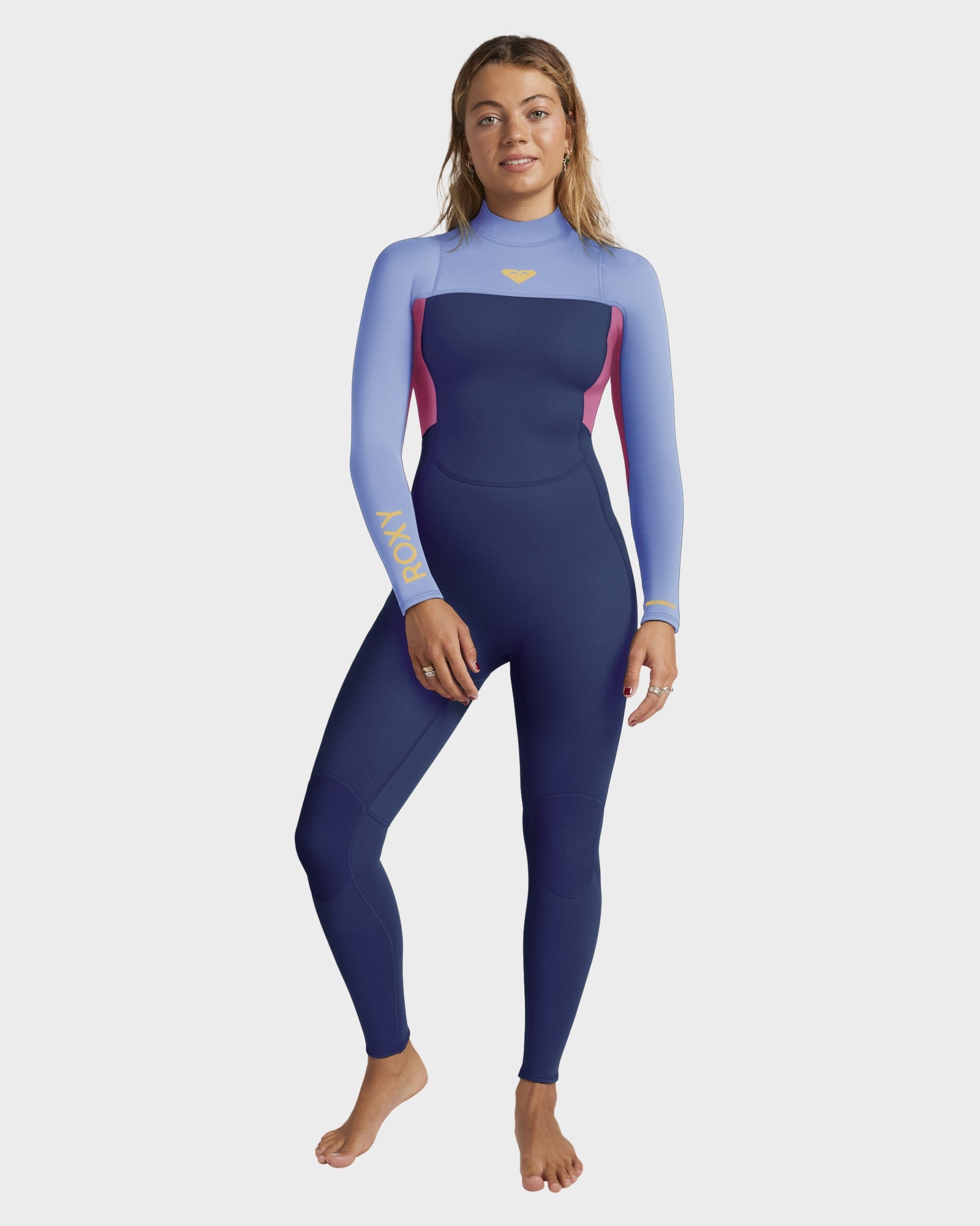 Womens 3/2 Prologue Women Backzip Wetsuit – Dark Denim – Roxy