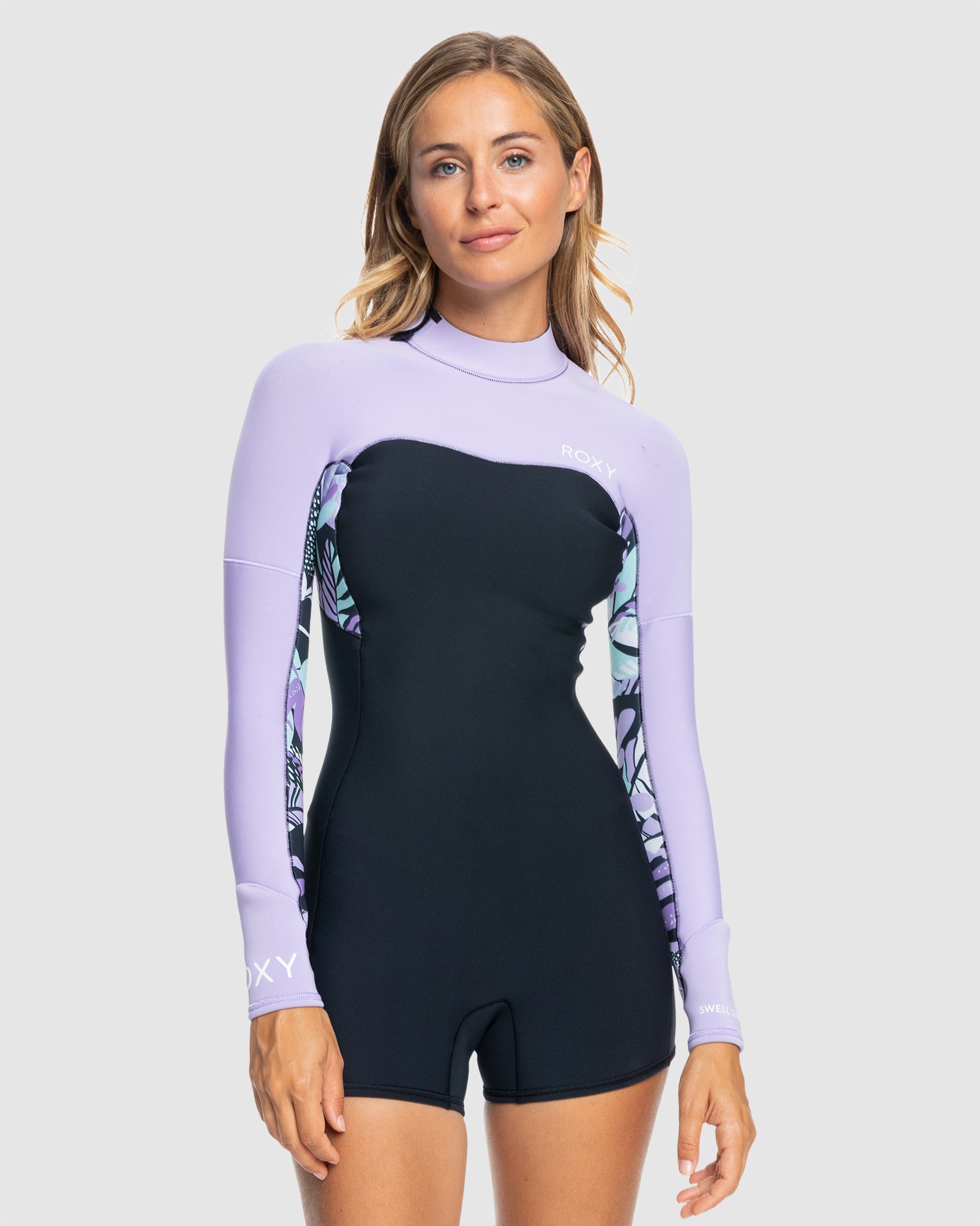 Womens 2Mm Swell Series Long Sleeve Back Zip Springsuit