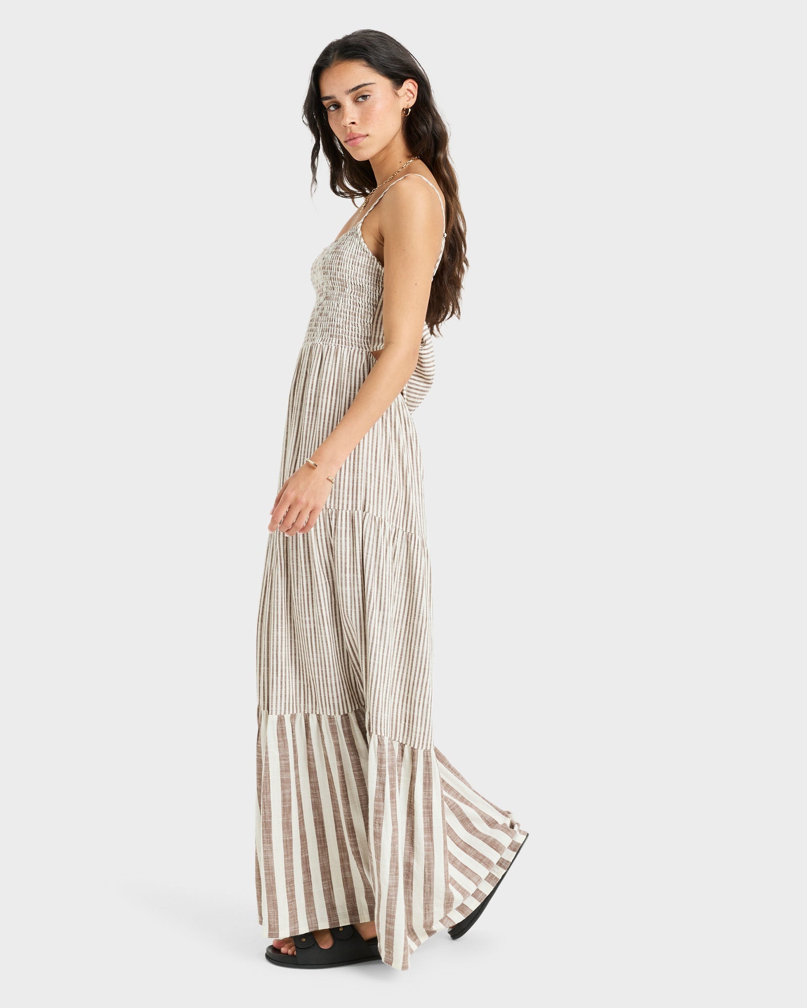 Womens Tropical Glow Maxi Dress