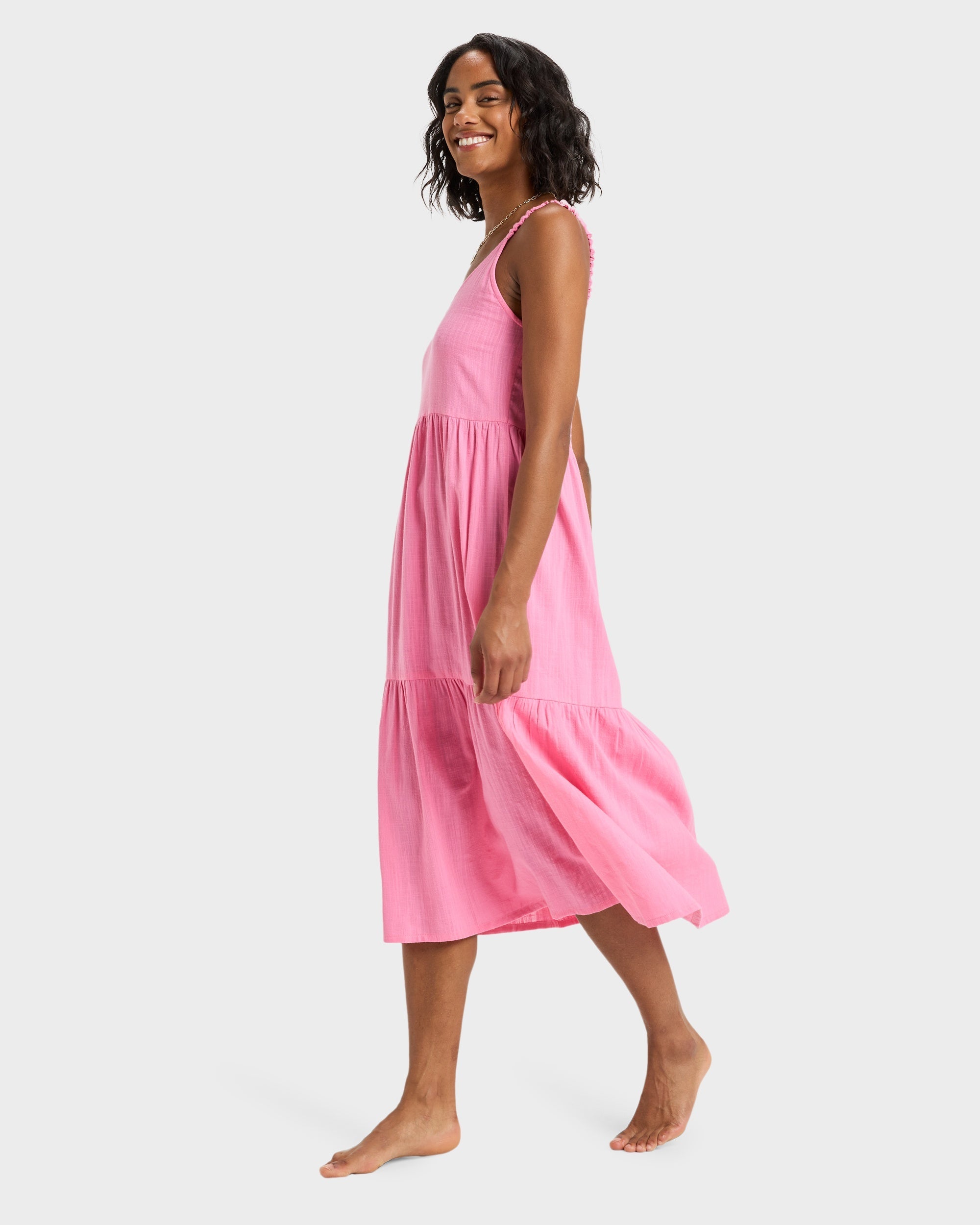 Womens Waiting Line Midi Dress