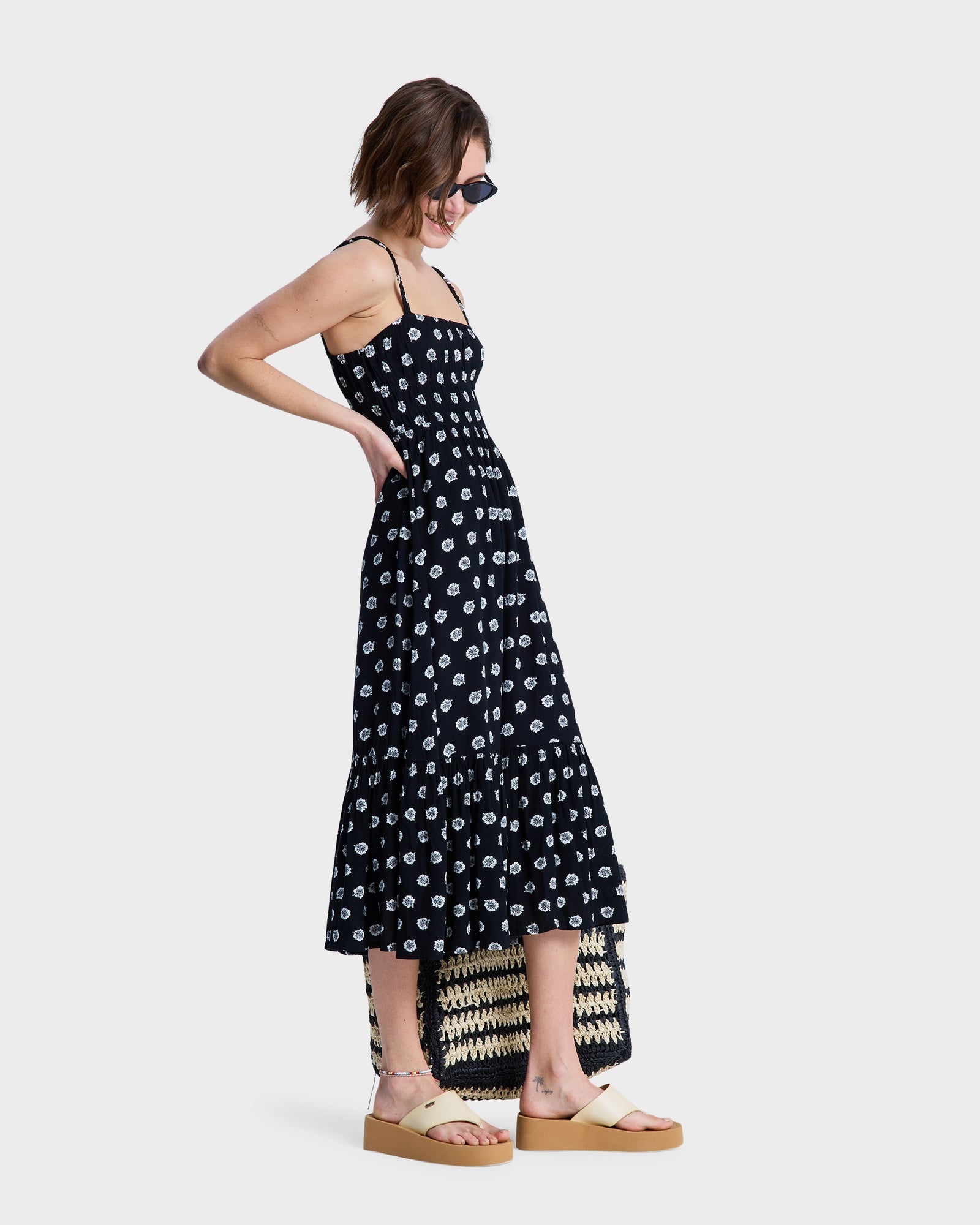 Womens Sunrise Coast Midi Dress