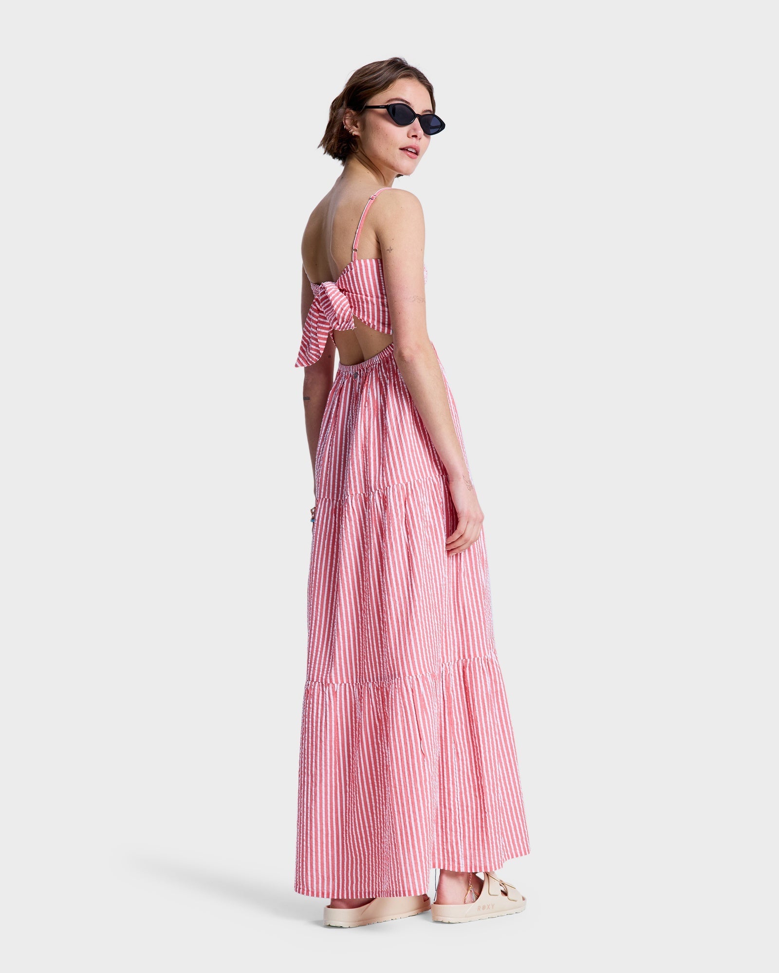 Womens Tropical Glow Maxi Dress