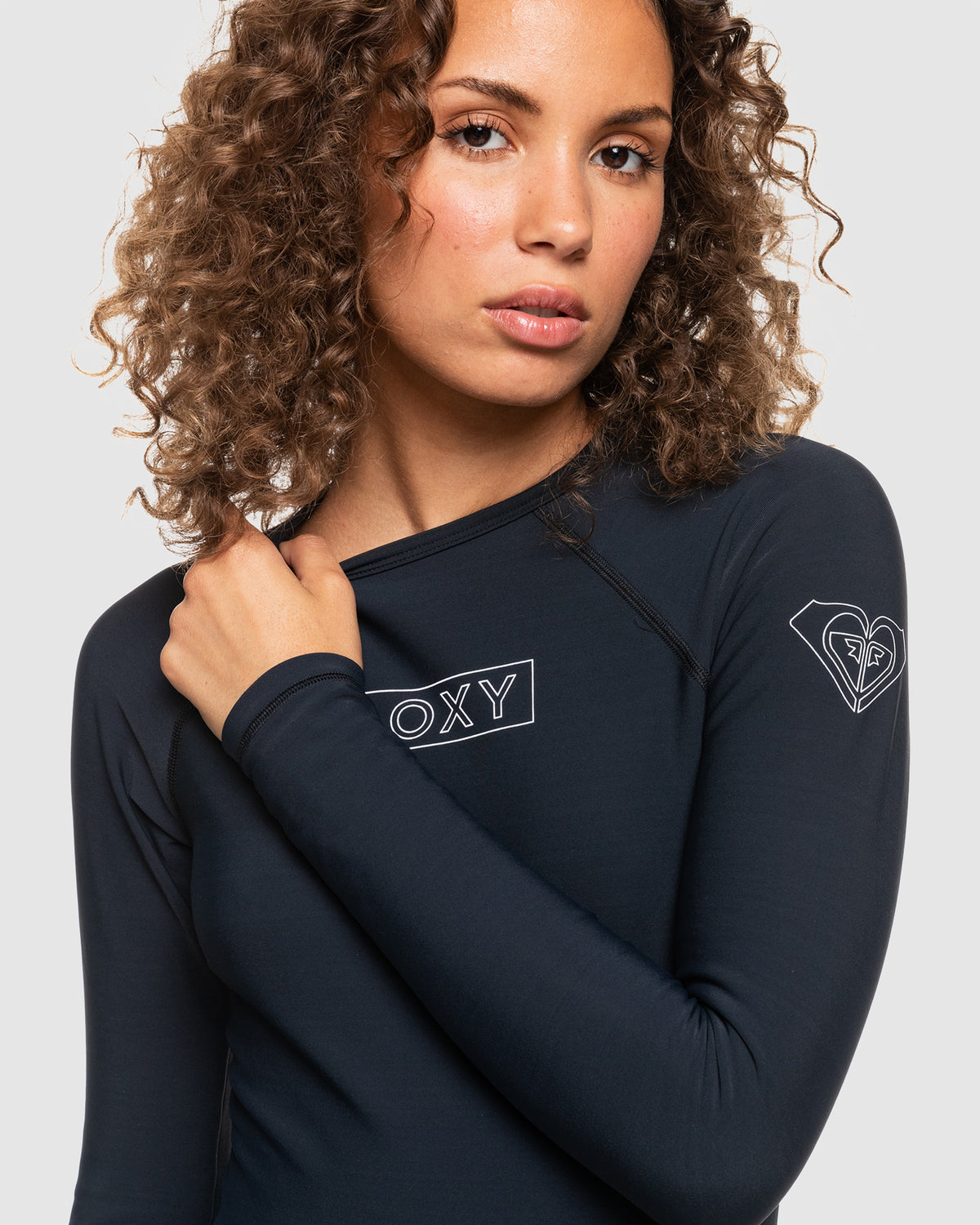 Womens Heater One Piece Rash Vest – Anthracite – Roxy Australia