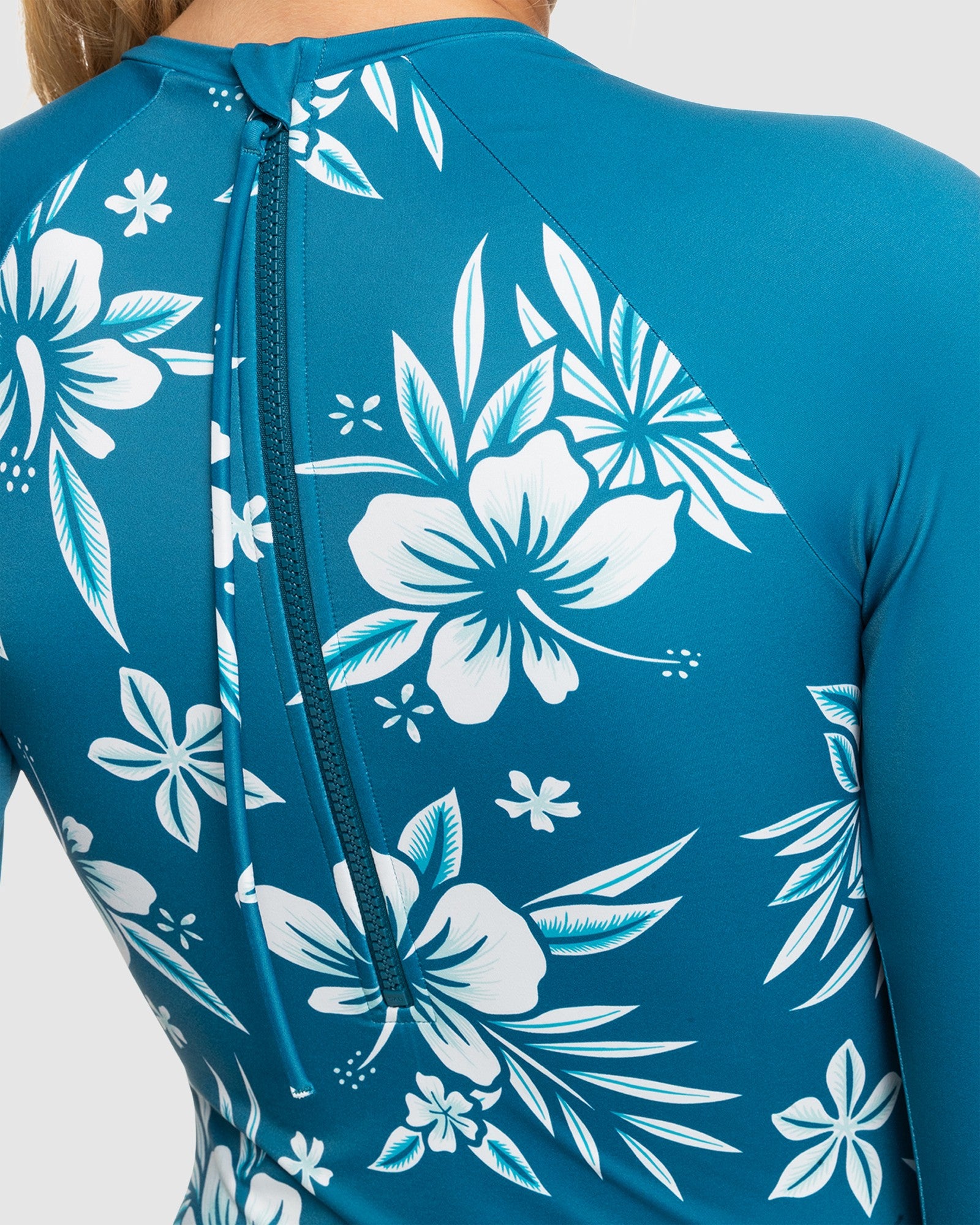 Womens Roxy Life All Day Aloha Rashguard