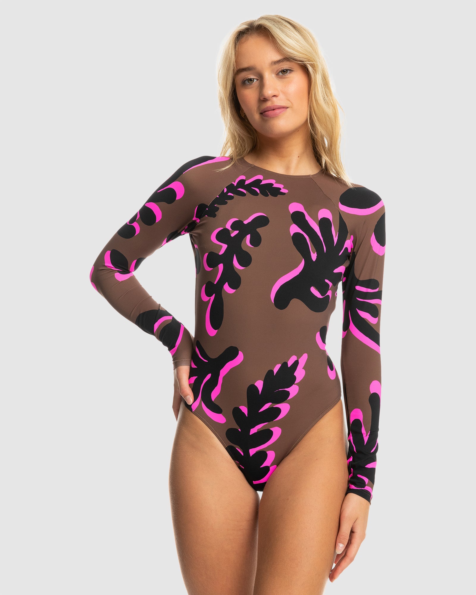 Womens Rowley X Roxy Ls Onesie Rashguard