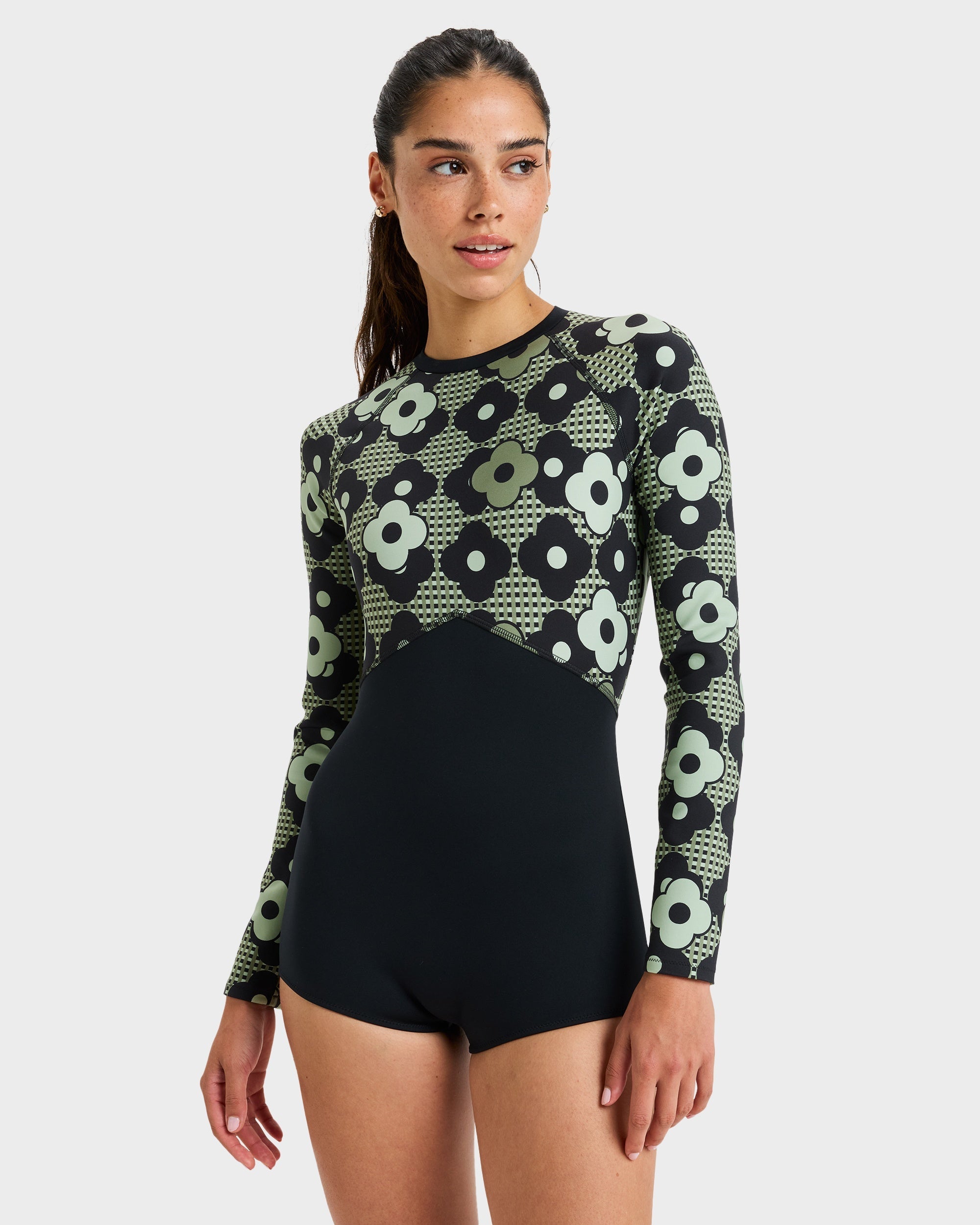 Womens Pro Wave Long Sleeve Rash Vest