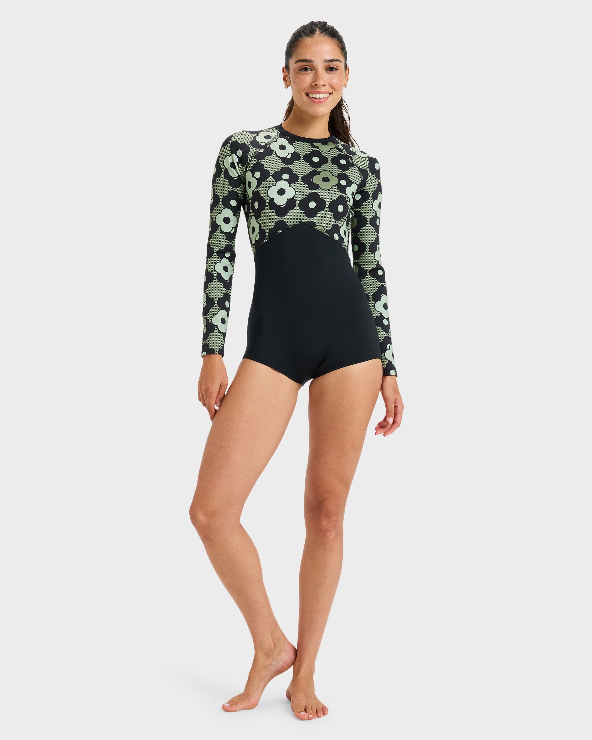 Womens Pro Wave Long Sleeve Rash Vest