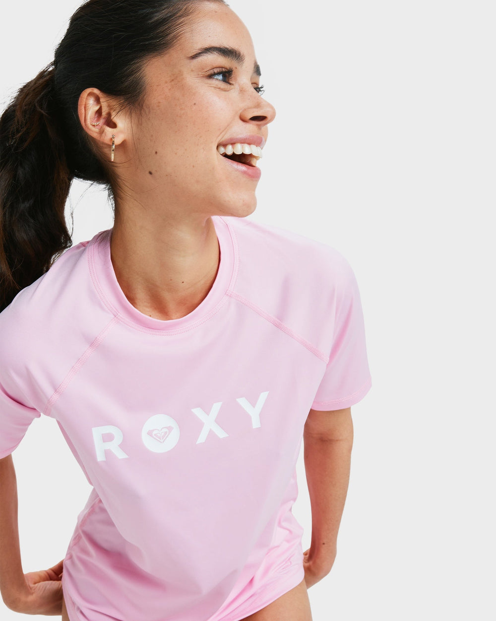 Womens Essential Rash Vest – Bonbon – Roxy Australia