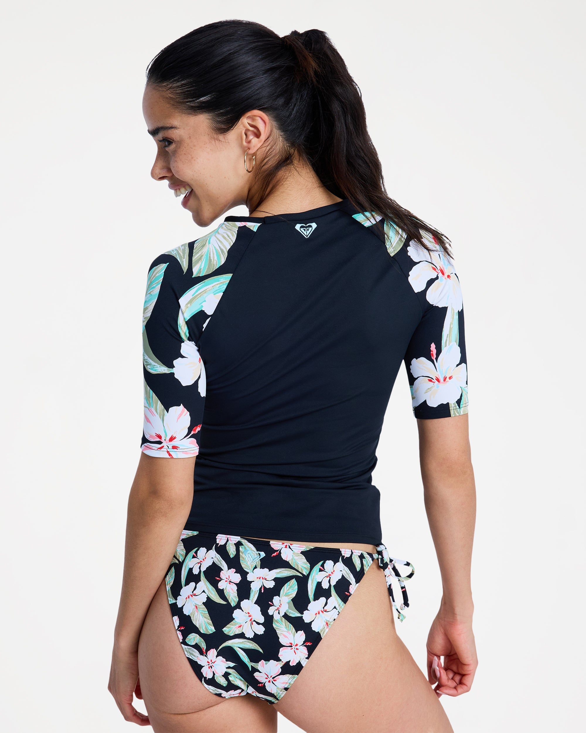 Womens The Classic Lycra Short Sleeve Rash Vest