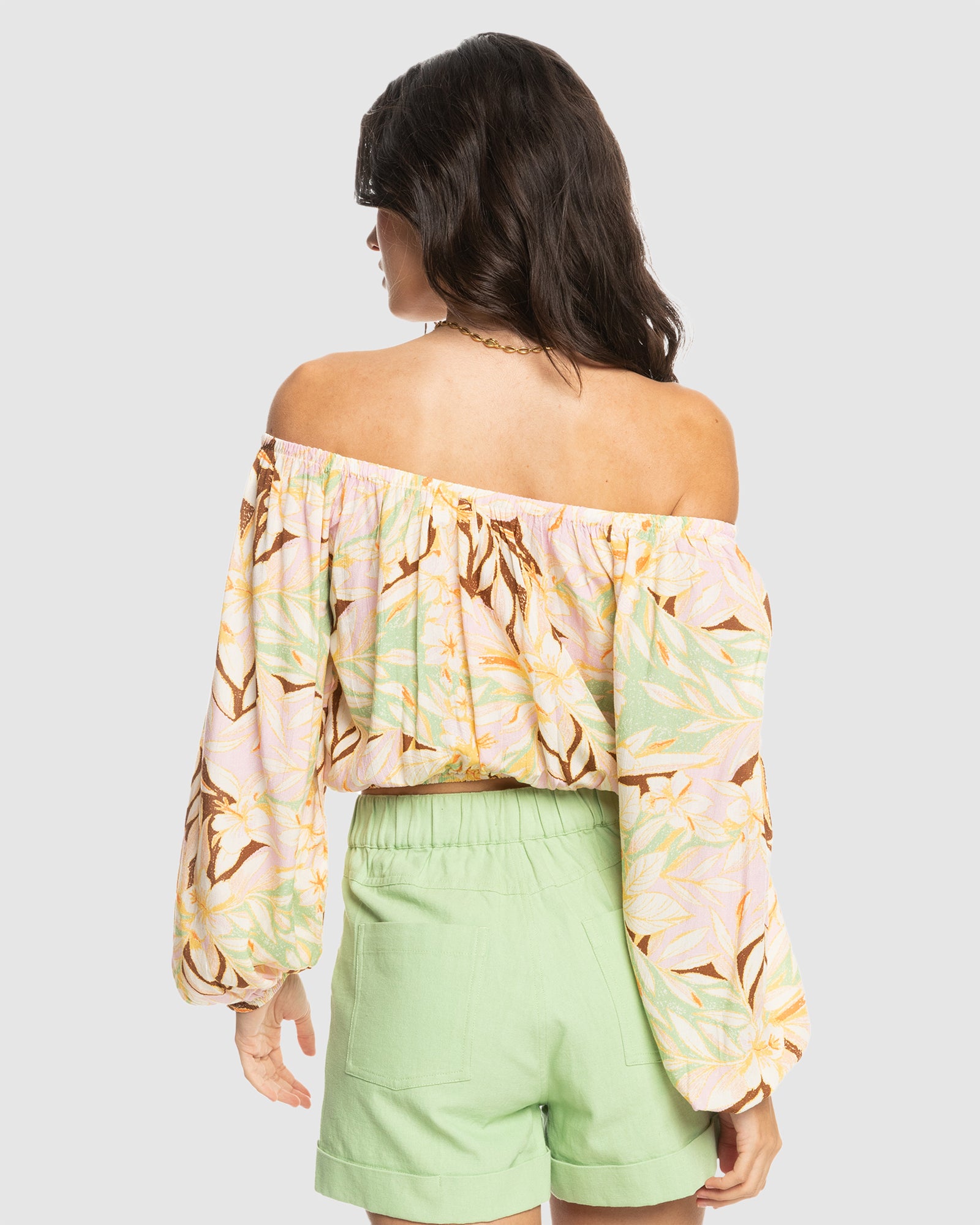 Womens Sunset Kiss Printed Top