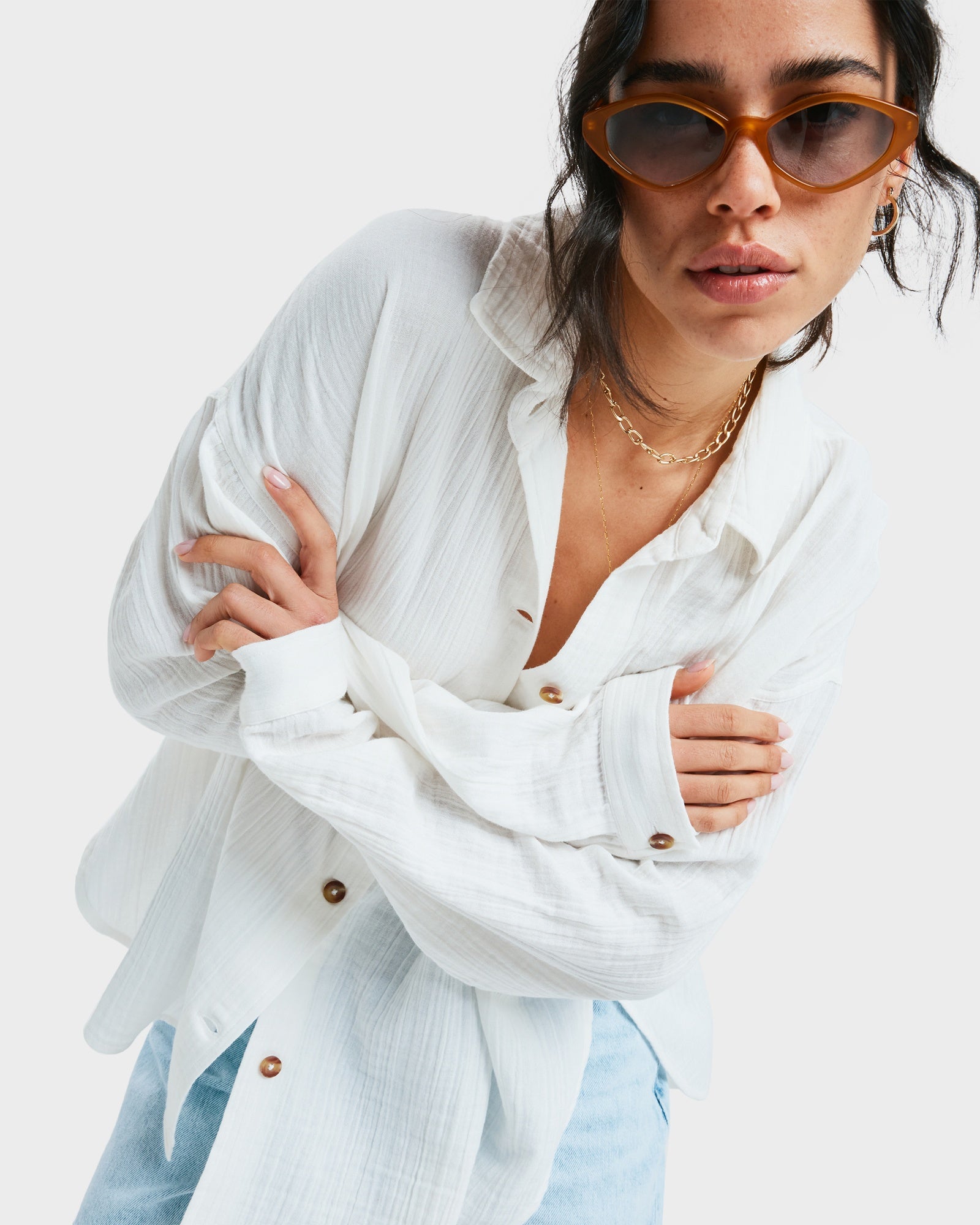 Womens Morning Long Sleeve Shirt