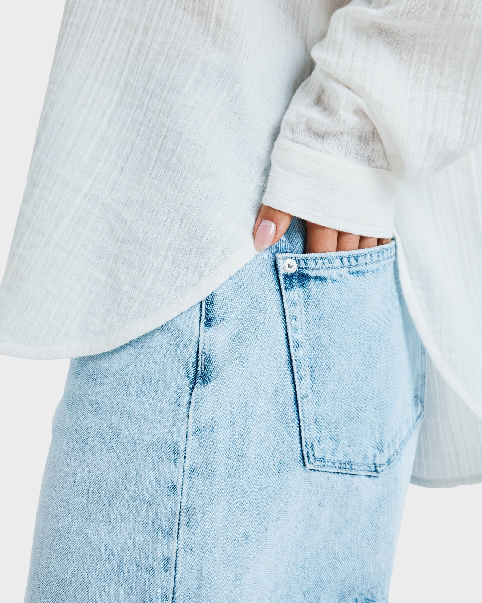 Womens Morning Long Sleeve Shirt