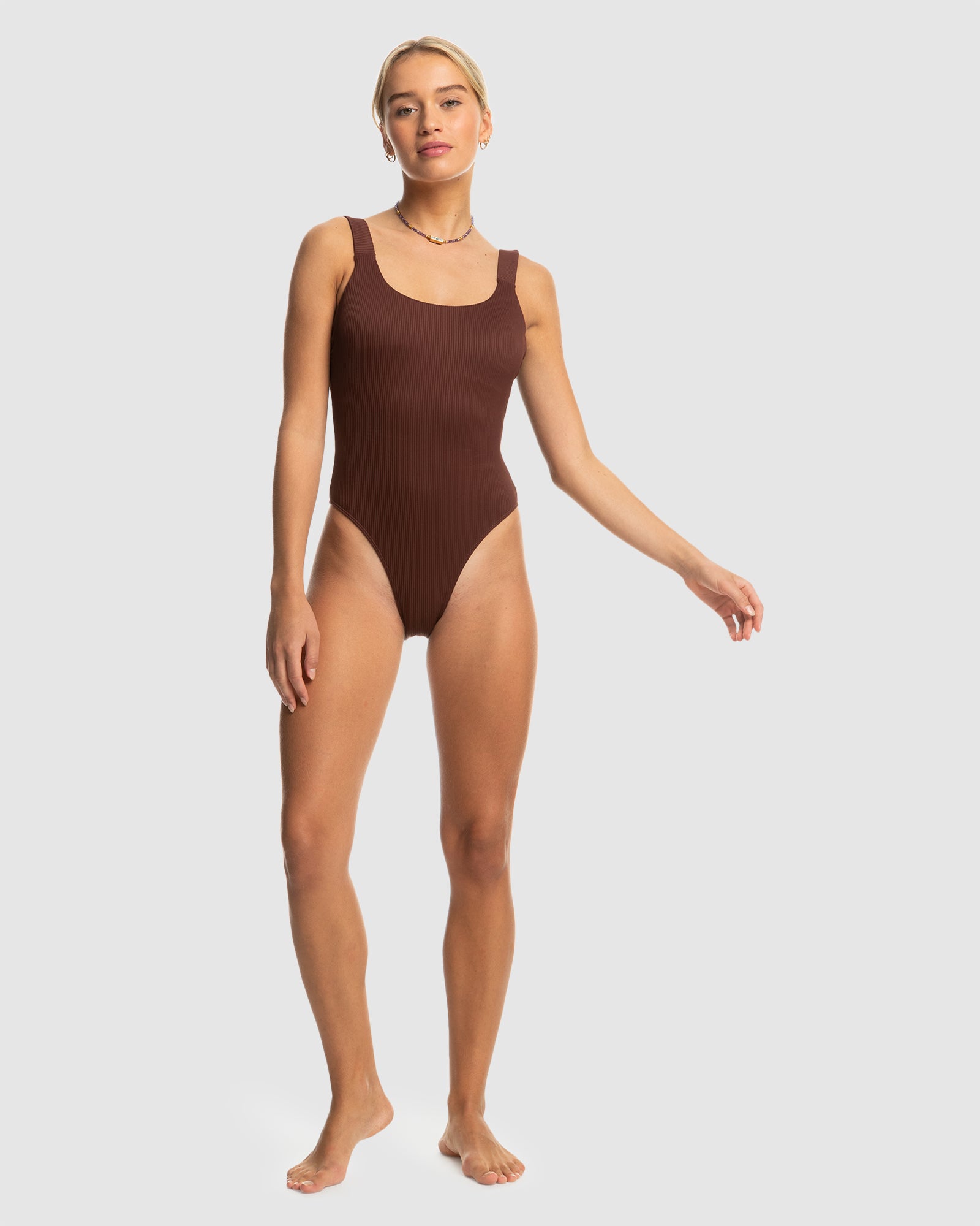 Womens Rib Roxy Love One Piece Swimsuit