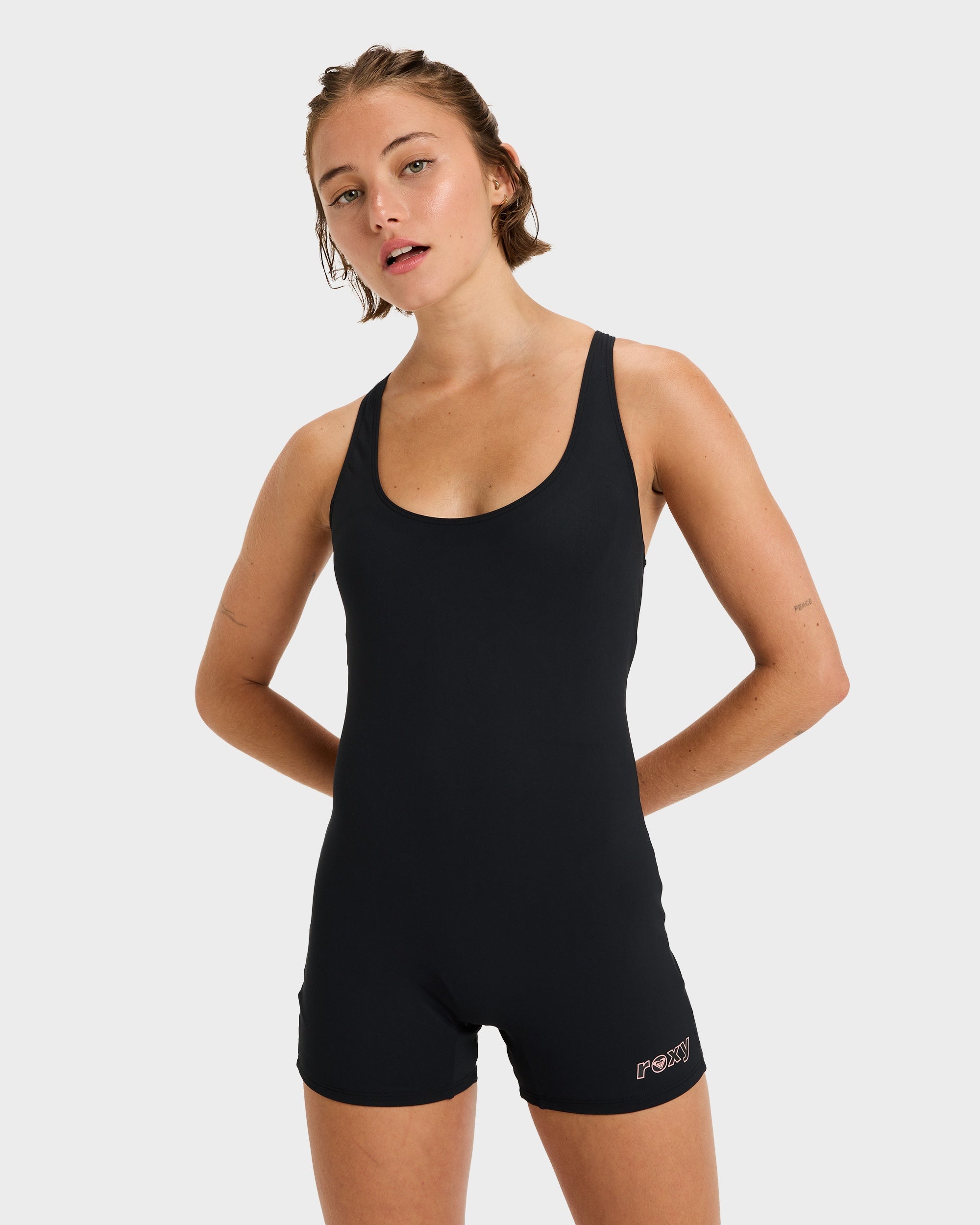 Womens Roxy Active One Piece Swimsuit