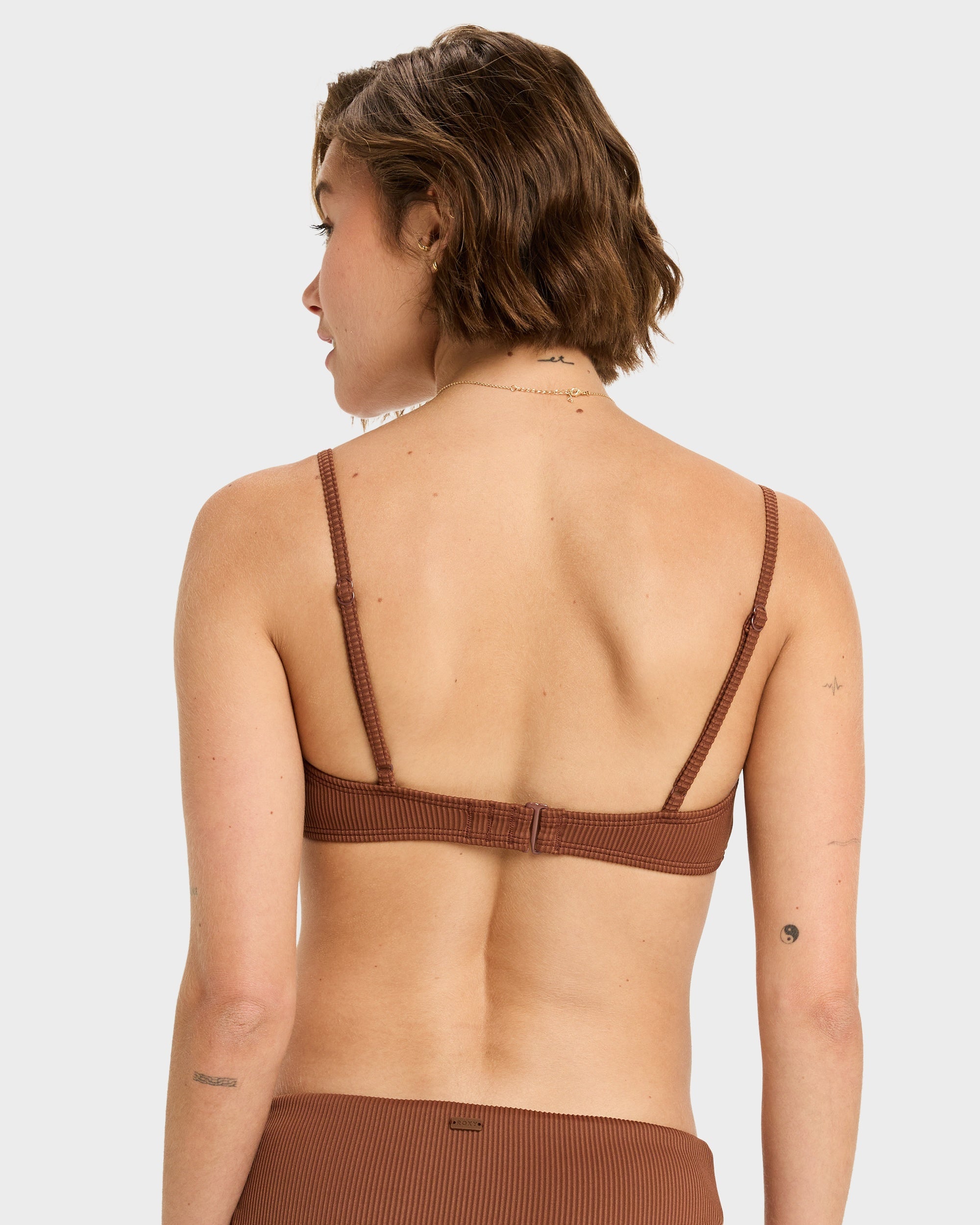 Womens Roxy Love The Surf Knot Bikini Top