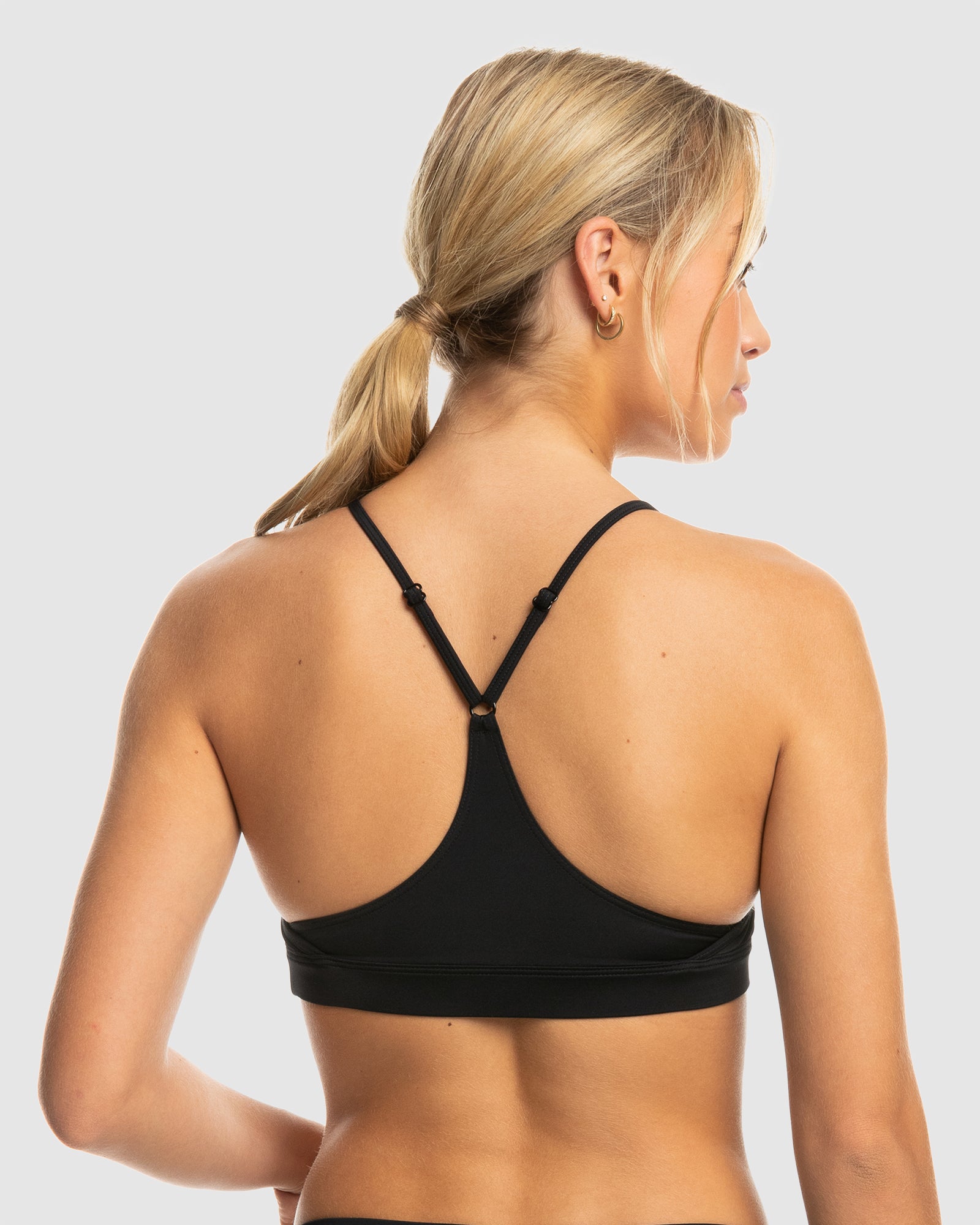 Womens Roxy Active Bralette Sd Bikini Top