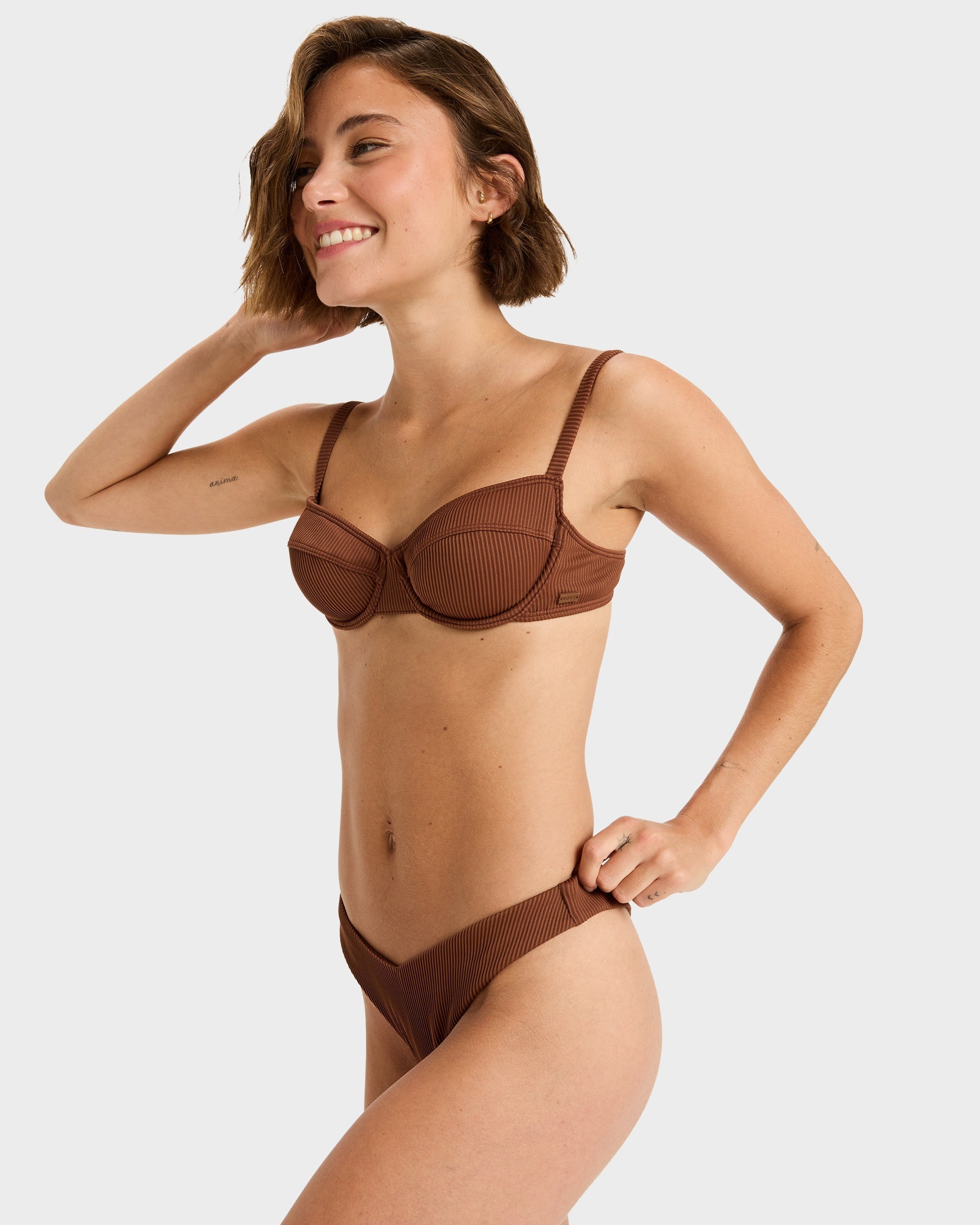 Womens Roxy Love The Queen Bikini Top