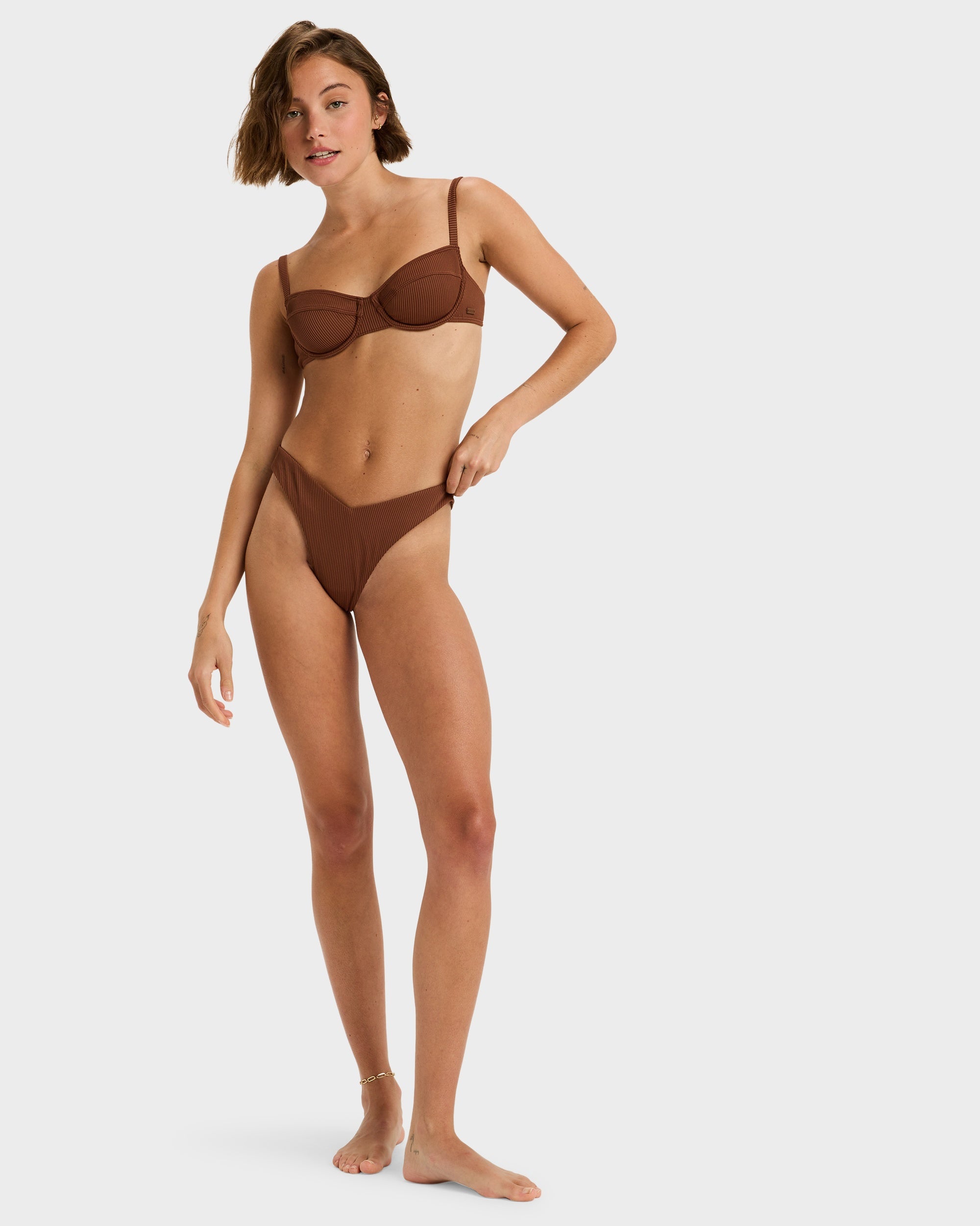 Womens Roxy Love The Queen Bikini Top