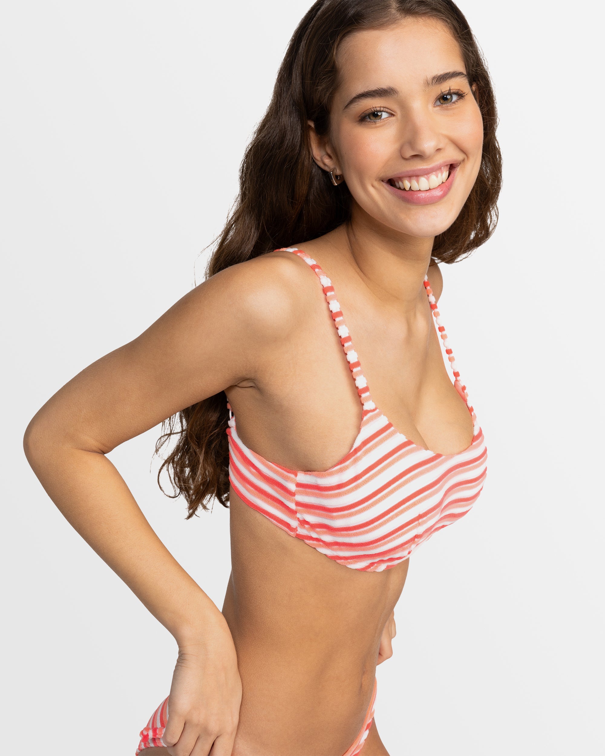 Womens Party Wave Dcup Bikini Top