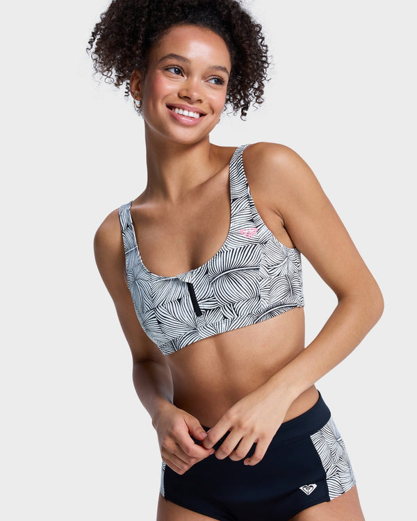 Womens Pro Surf Athletic Tri Bikini Top