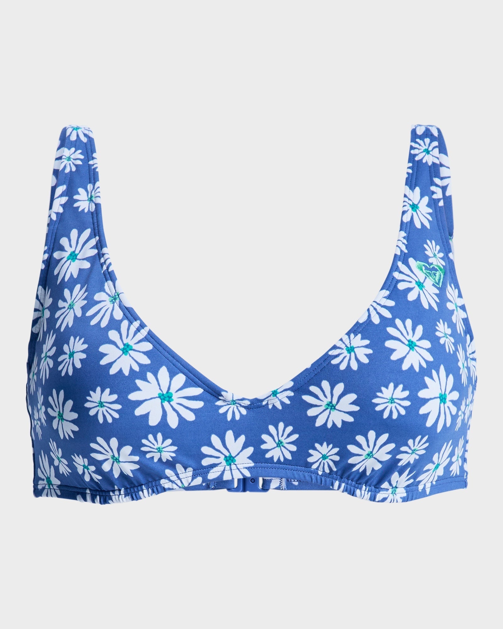 Womens Printed Essentials Underwire D Cup Bikini Top