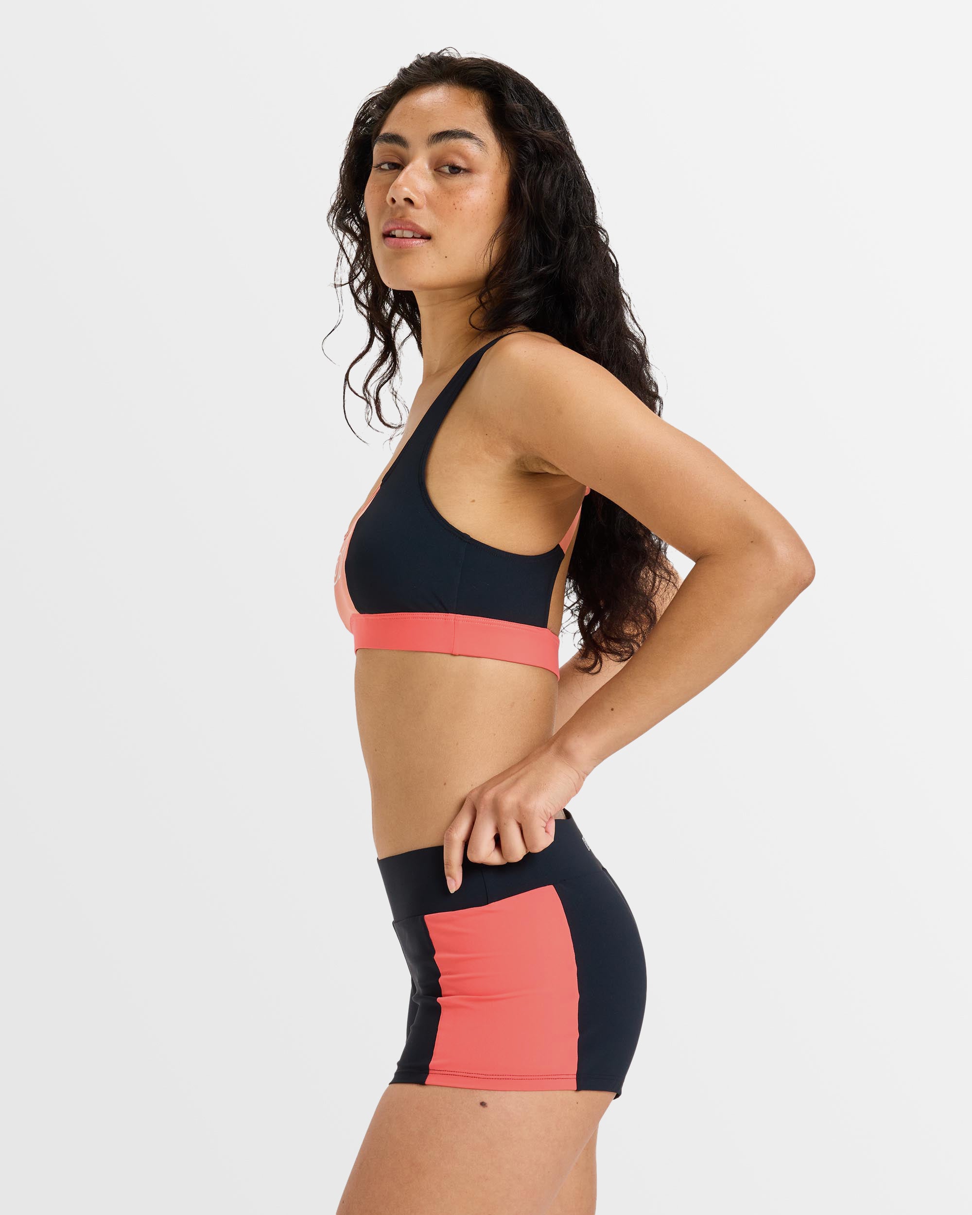 Womens Beloved Colorblock Shorty Bikini Bottom