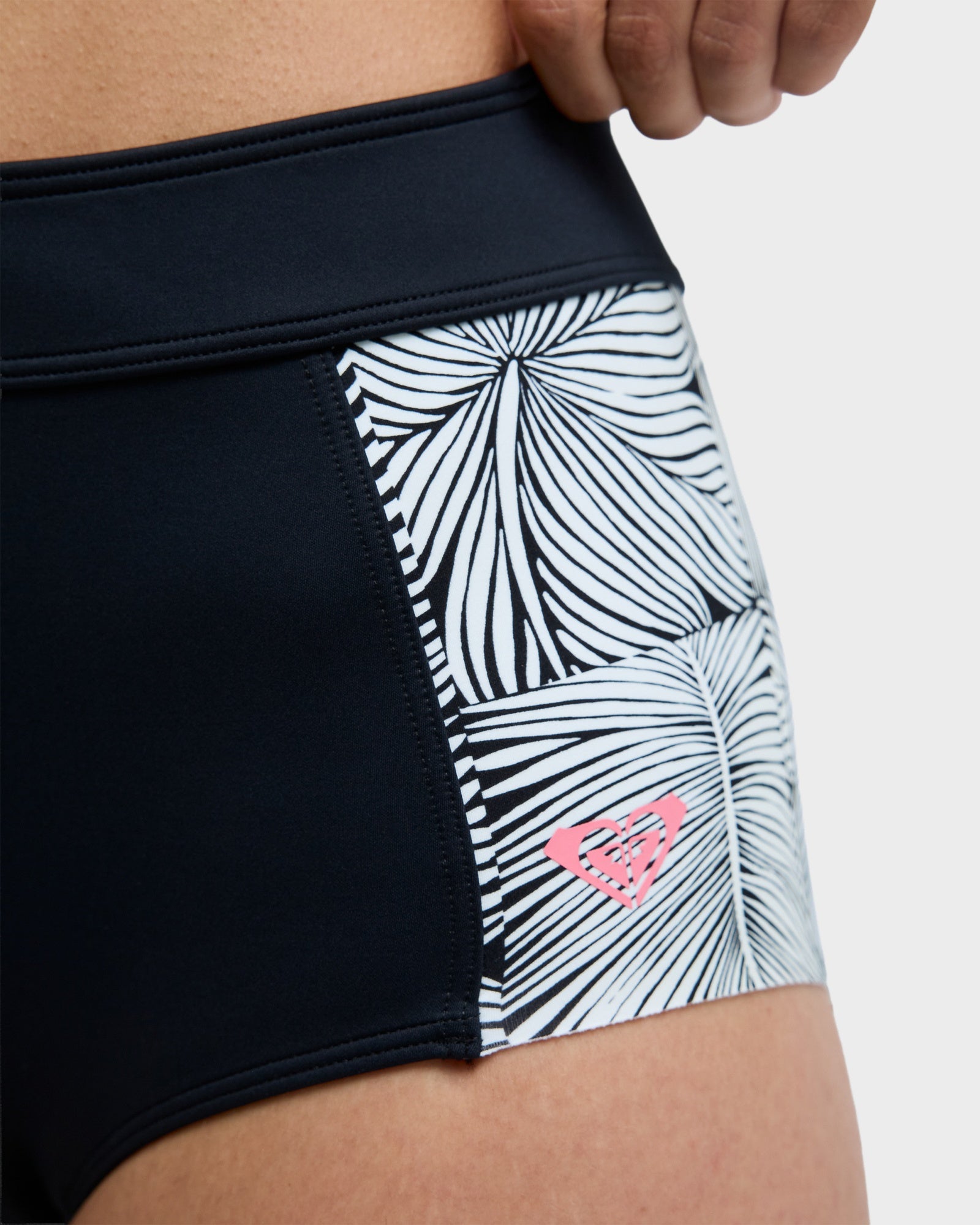 Womens Pro Surf Mid Waist Classic Bikini Bottom