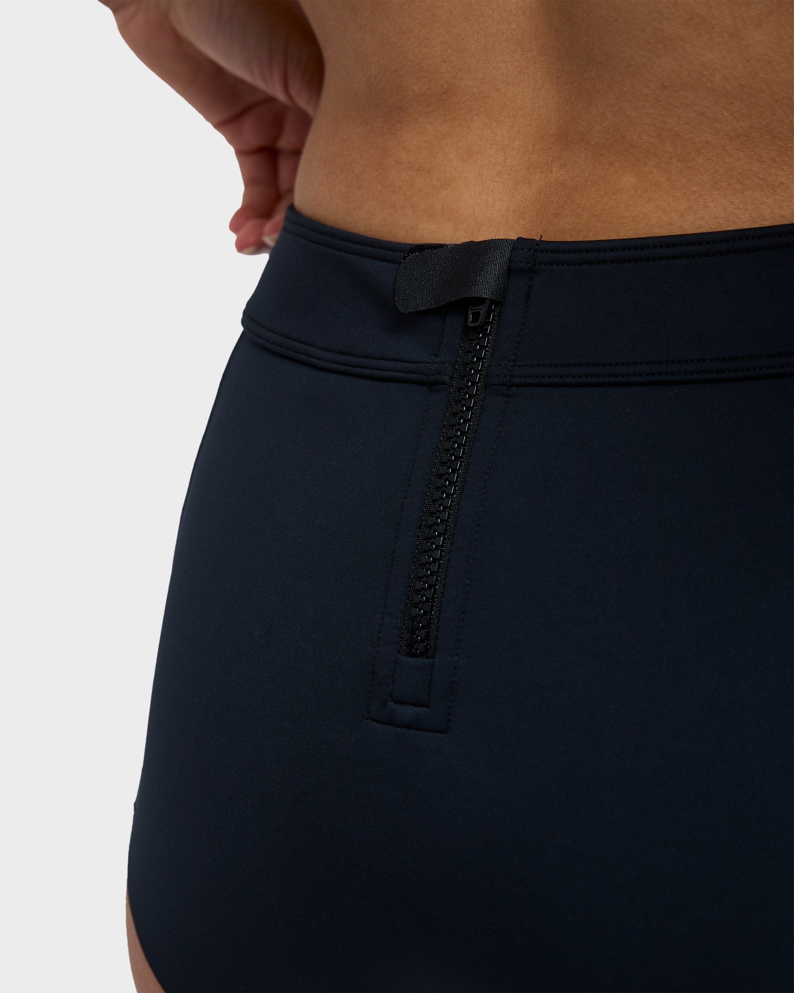 Womens Pro Surf Mid Waist Classic Bikini Bottom