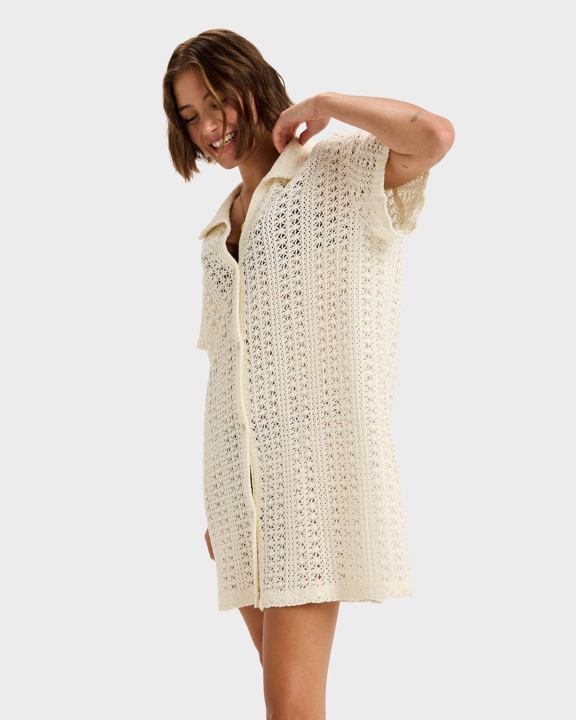 Womens Chasin Sunset Cover Up Shirt