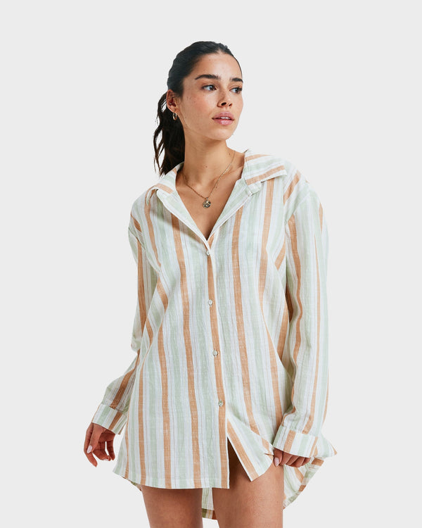 Womens New Blue Riptid Cover Up