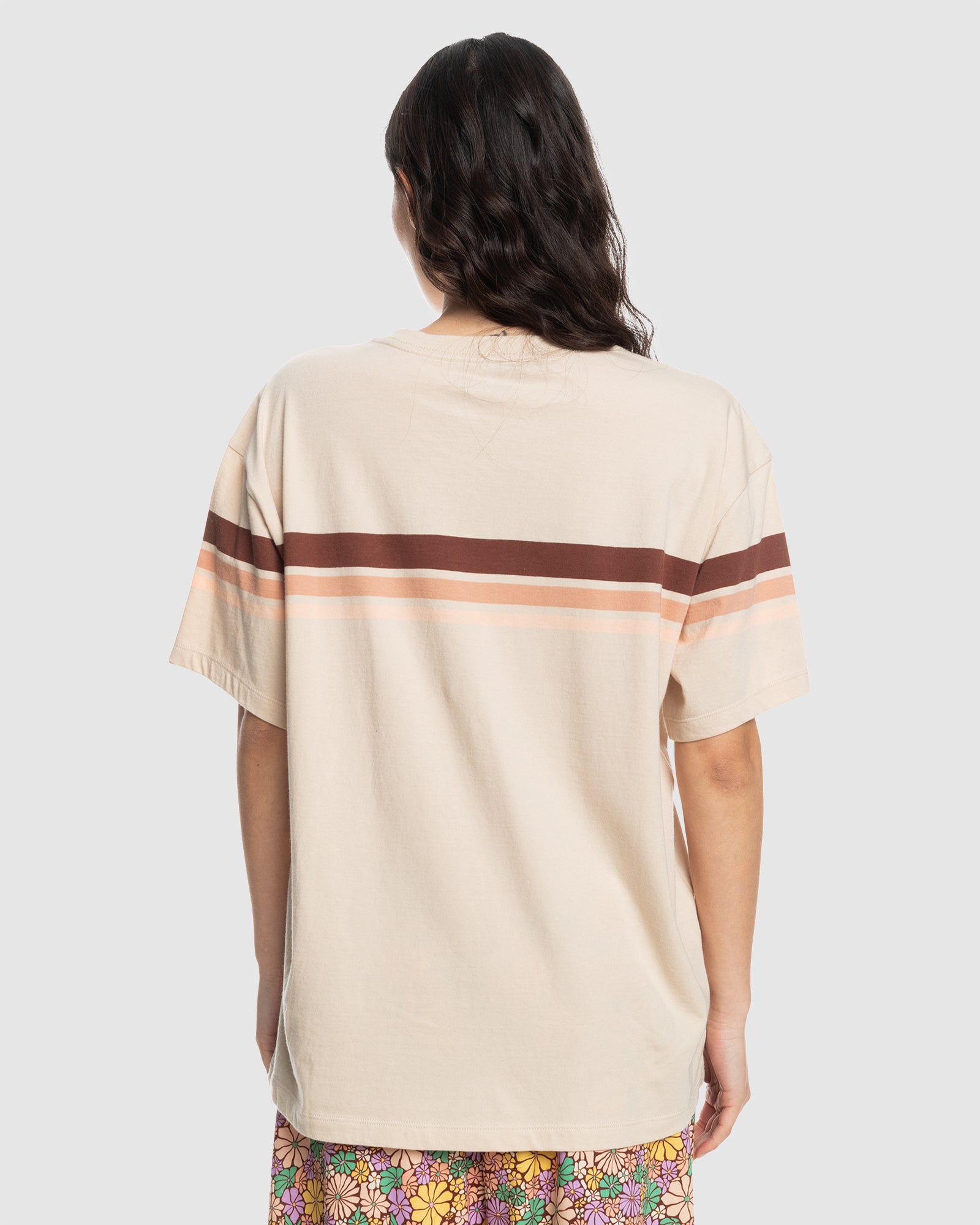 Womens The Colorful Beach Oversized T-Shirt