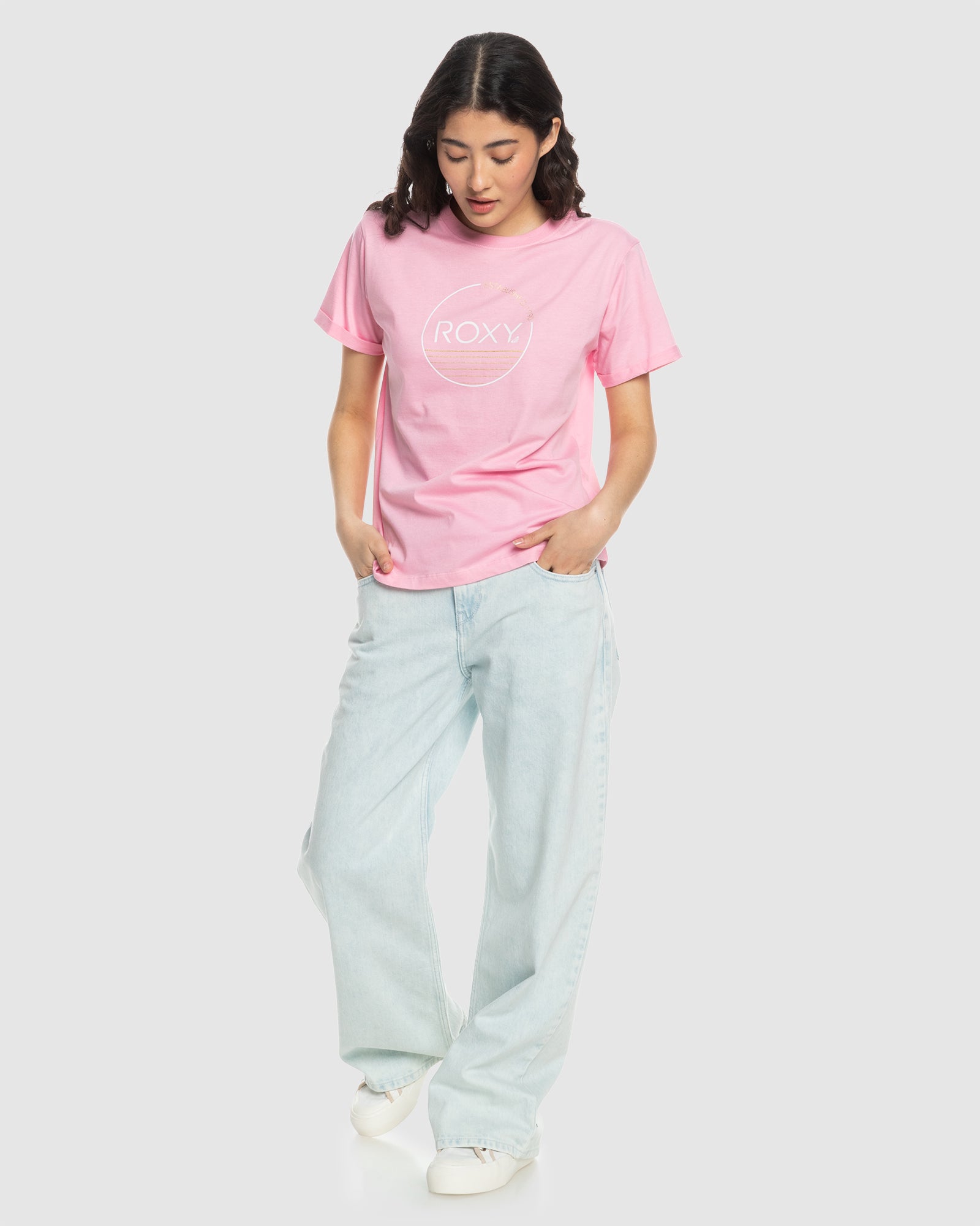 Womens Noon Ocean Loose Fit T-Shirt