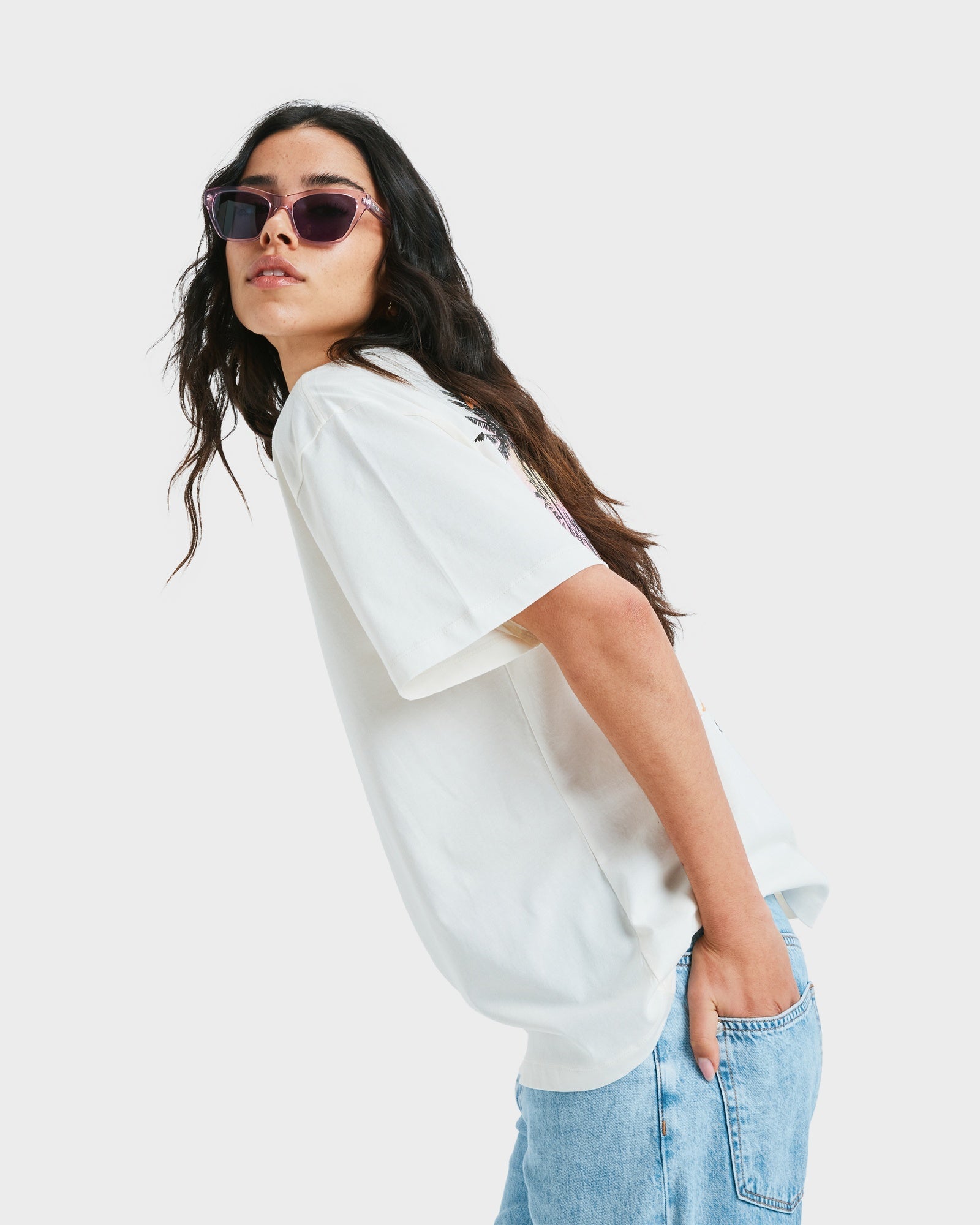 Womens Hangloose Postet T-Shirt