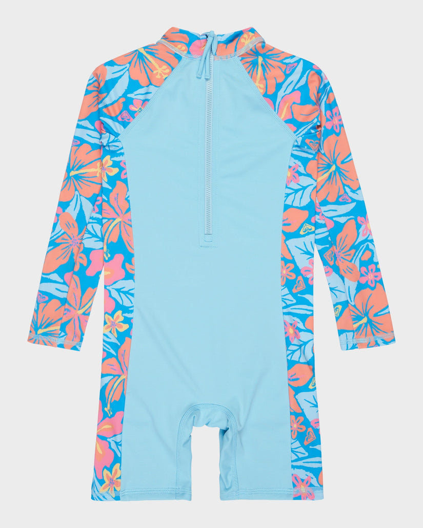 Girls 8-16 Hibiscus Hugs Springsuit