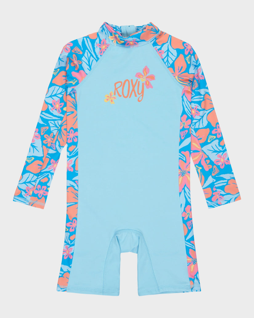 Girls 8-16 Hibiscus Hugs Springsuit