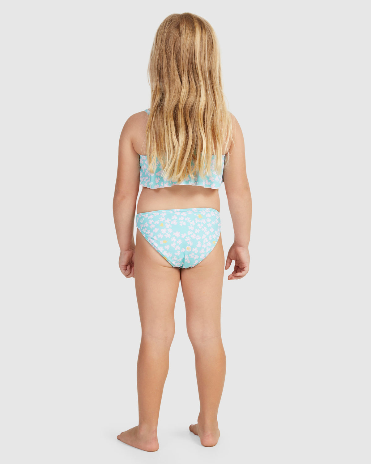 Girls 2-7 Teenie Ditsy Flutter Set Bikini