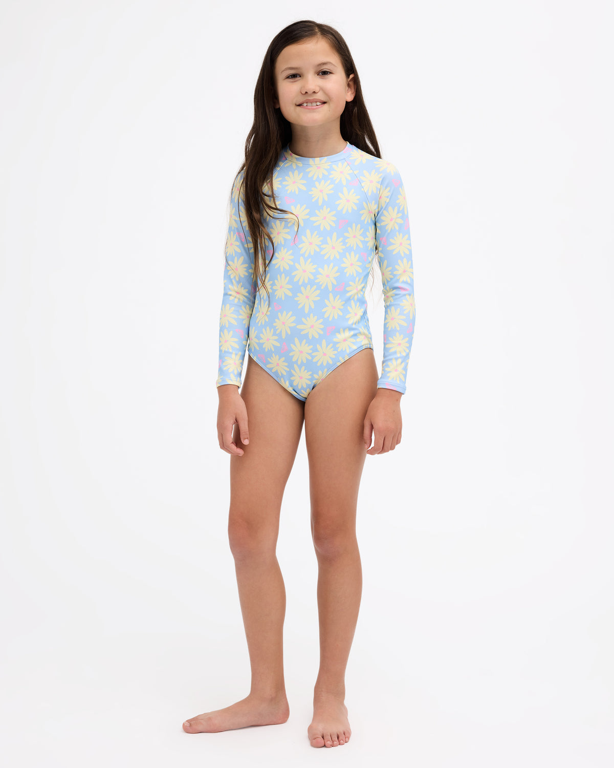Girls 8-16 Daisy Darling Rashguard