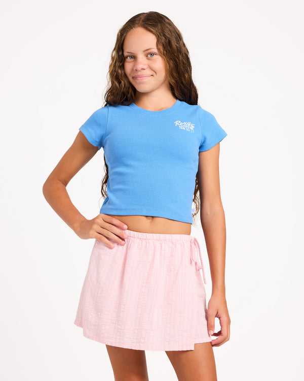 Girls 8-16 Aloha Blush Skort