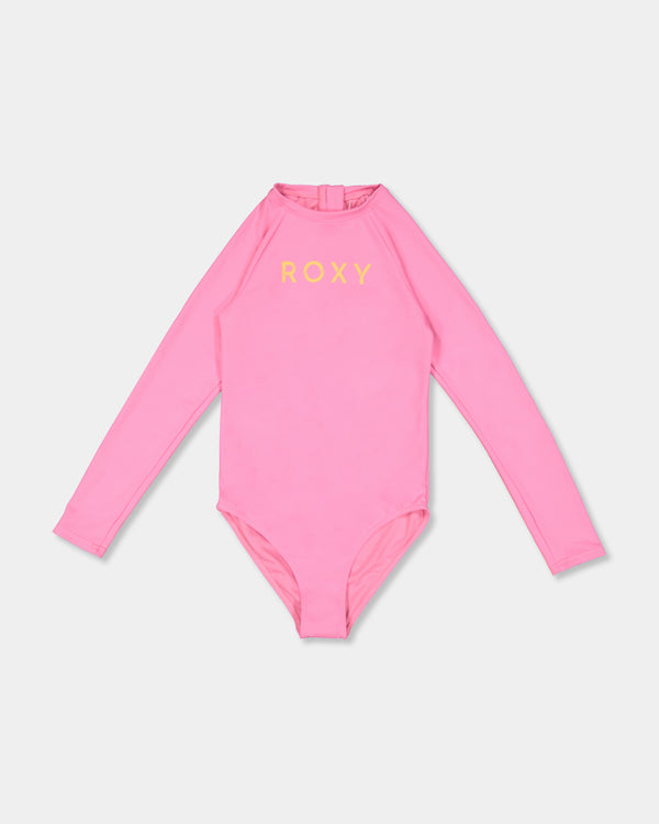 Girls 8-16 Forever Roxy Long Sleeve Back Zip Onesie