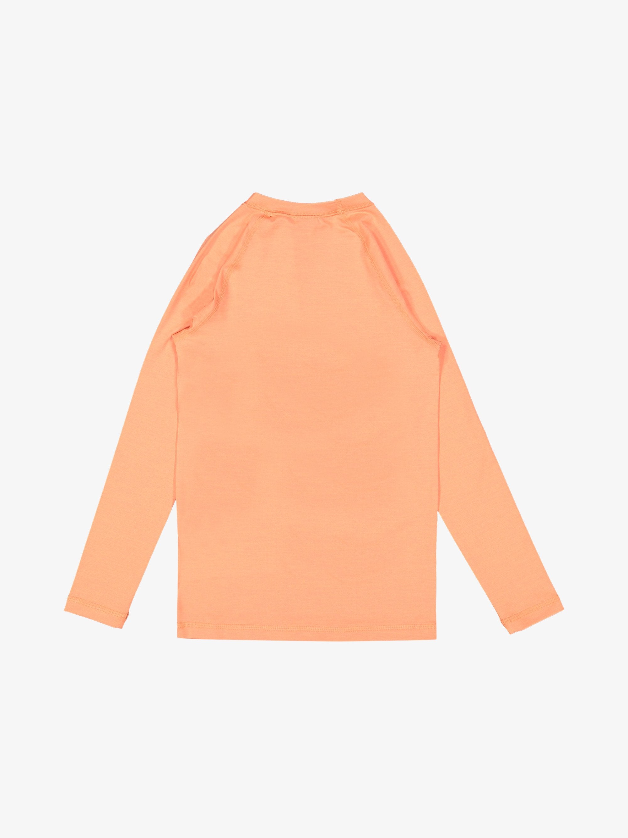 Girls 4-16 Essential Lycra Long Sleeve Rash Vest