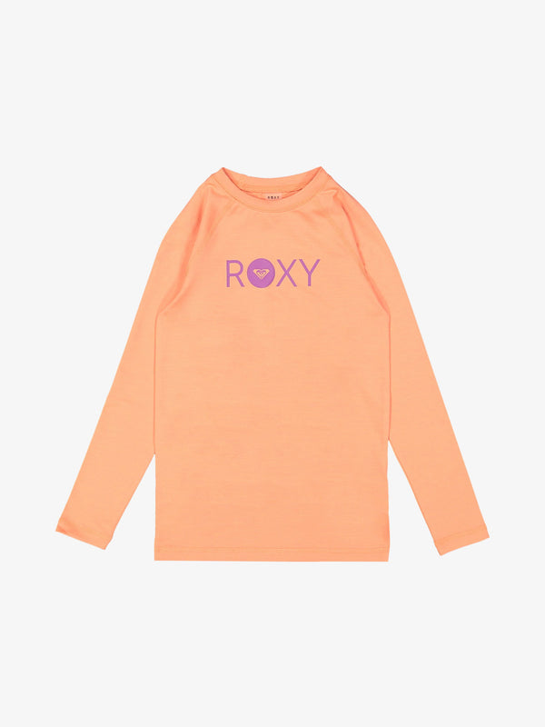 Girls 4-16 Essential Lycra Long Sleeve Rash Vest