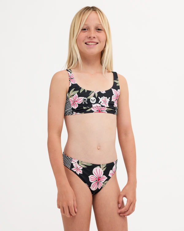 Girls 8-16 Of The Pacific Bralette Two Piece