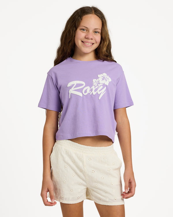 Girls 8-16 Summer Wave T-Shirt