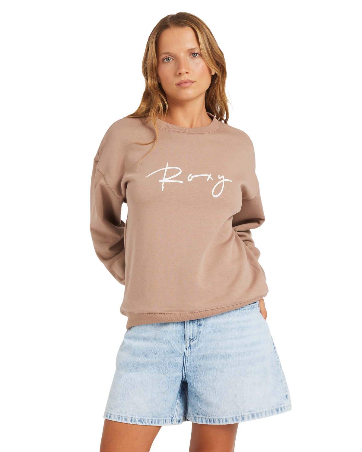 Womens Perfect Place Crew (wholesale)