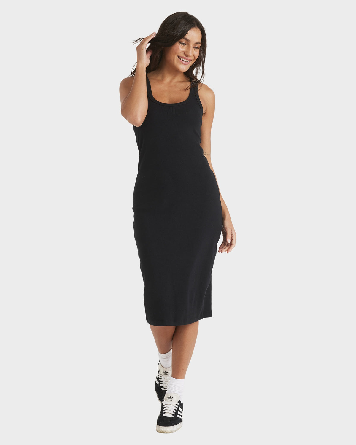 Womens Base Rib Dress – Roxy
